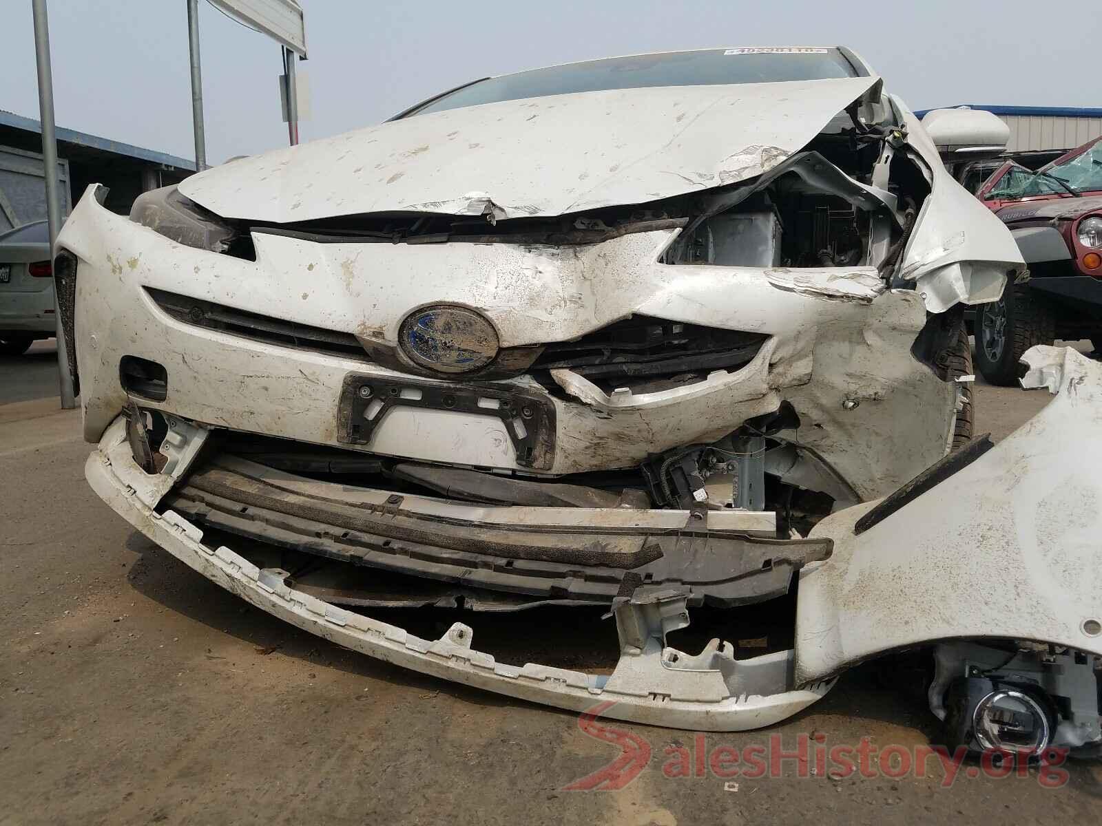 JTDKARFU0K3092331 2019 TOYOTA PRIUS