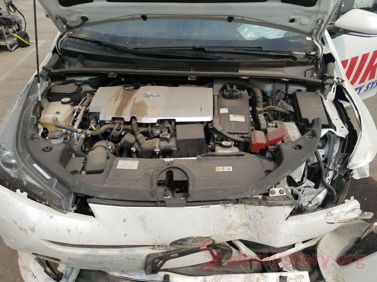 JTDKARFU0K3092331 2019 TOYOTA PRIUS