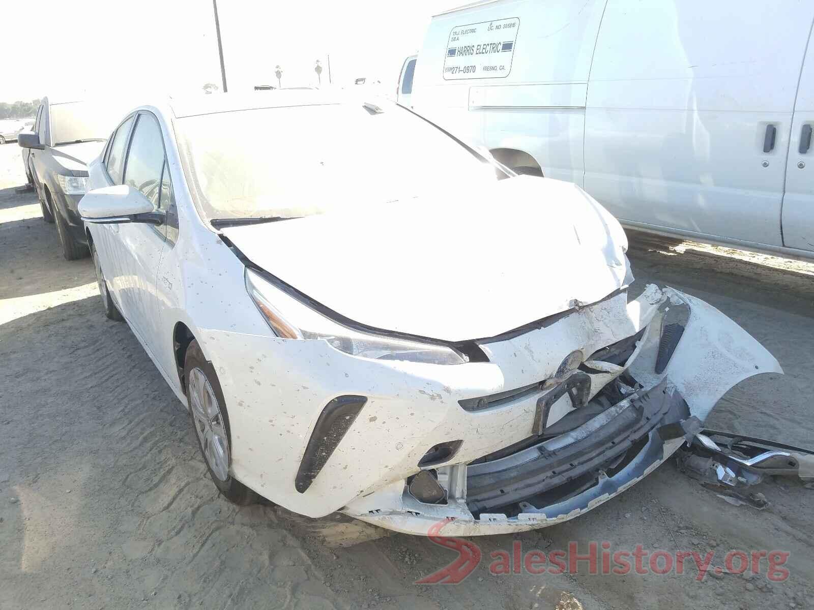 JTDKARFU0K3092331 2019 TOYOTA PRIUS