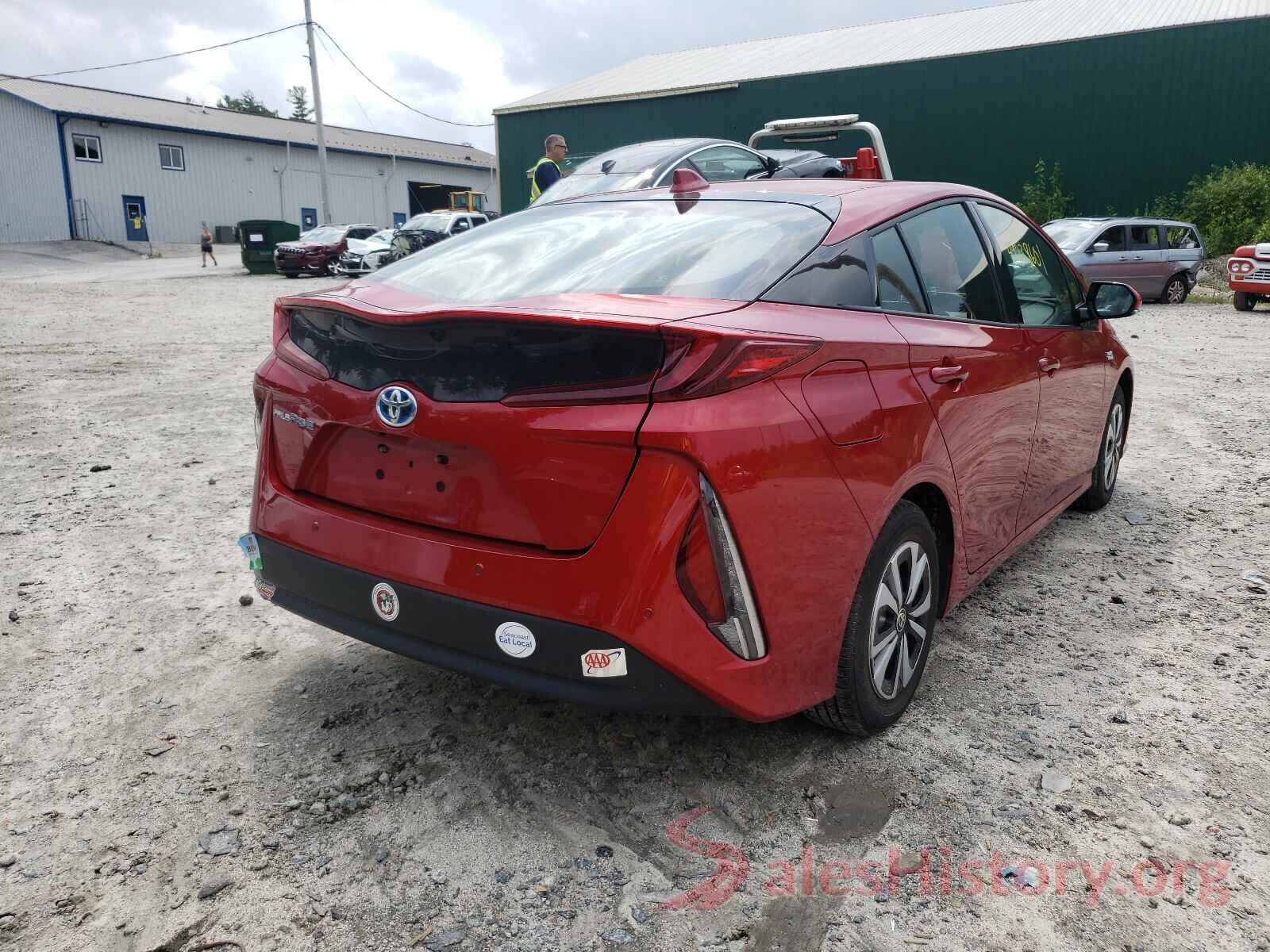 JTDKARFP1J3080312 2018 TOYOTA PRIUS