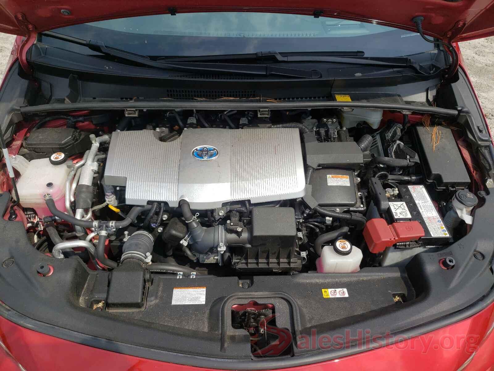 JTDKARFP1J3080312 2018 TOYOTA PRIUS