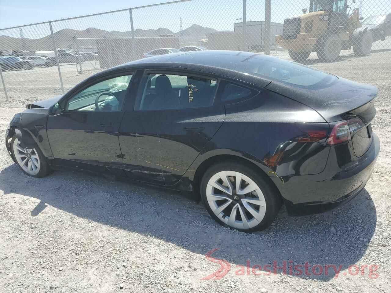 5YJ3E1EA5NF303984 2022 TESLA MODEL 3