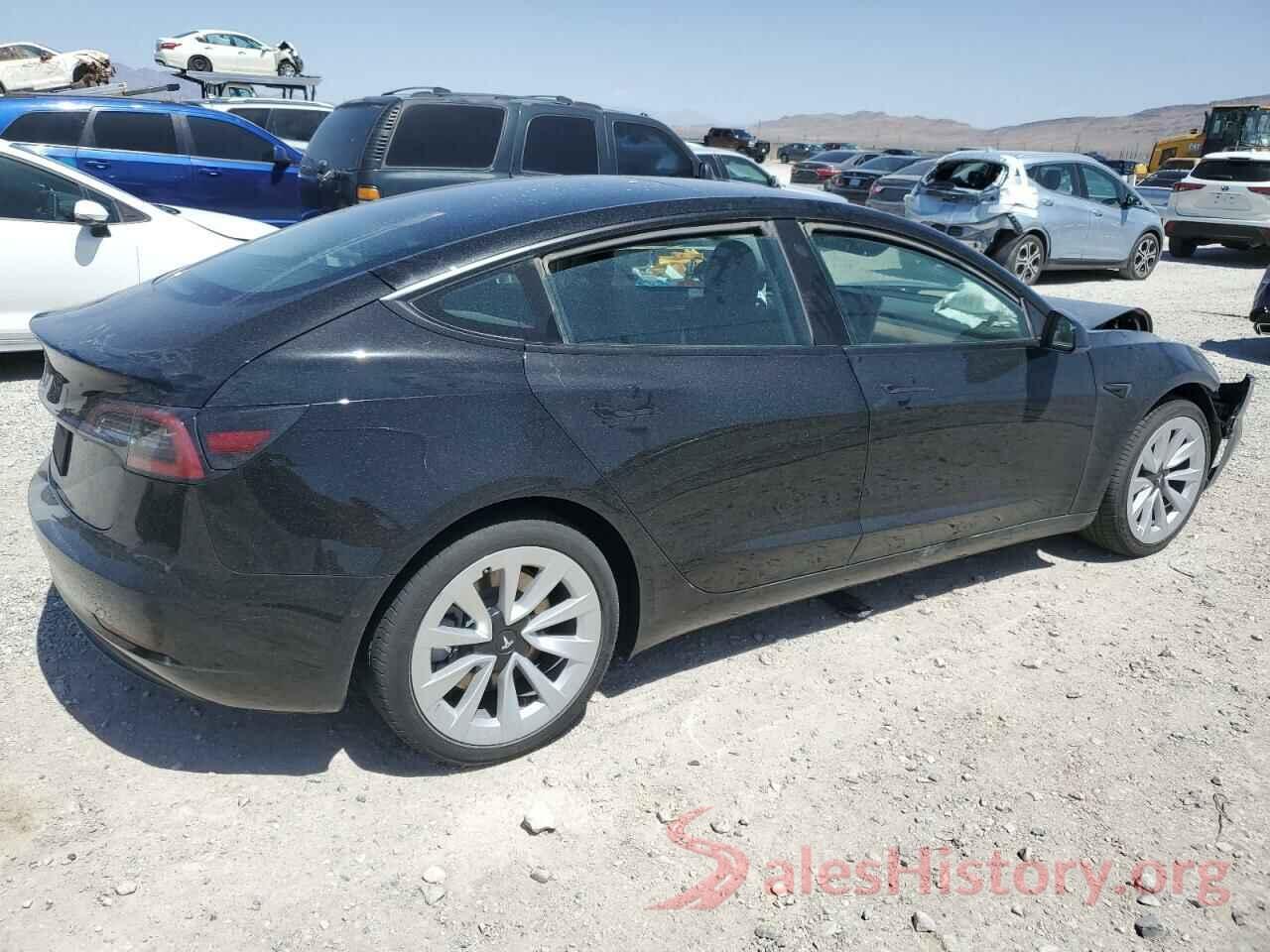 5YJ3E1EA5NF303984 2022 TESLA MODEL 3