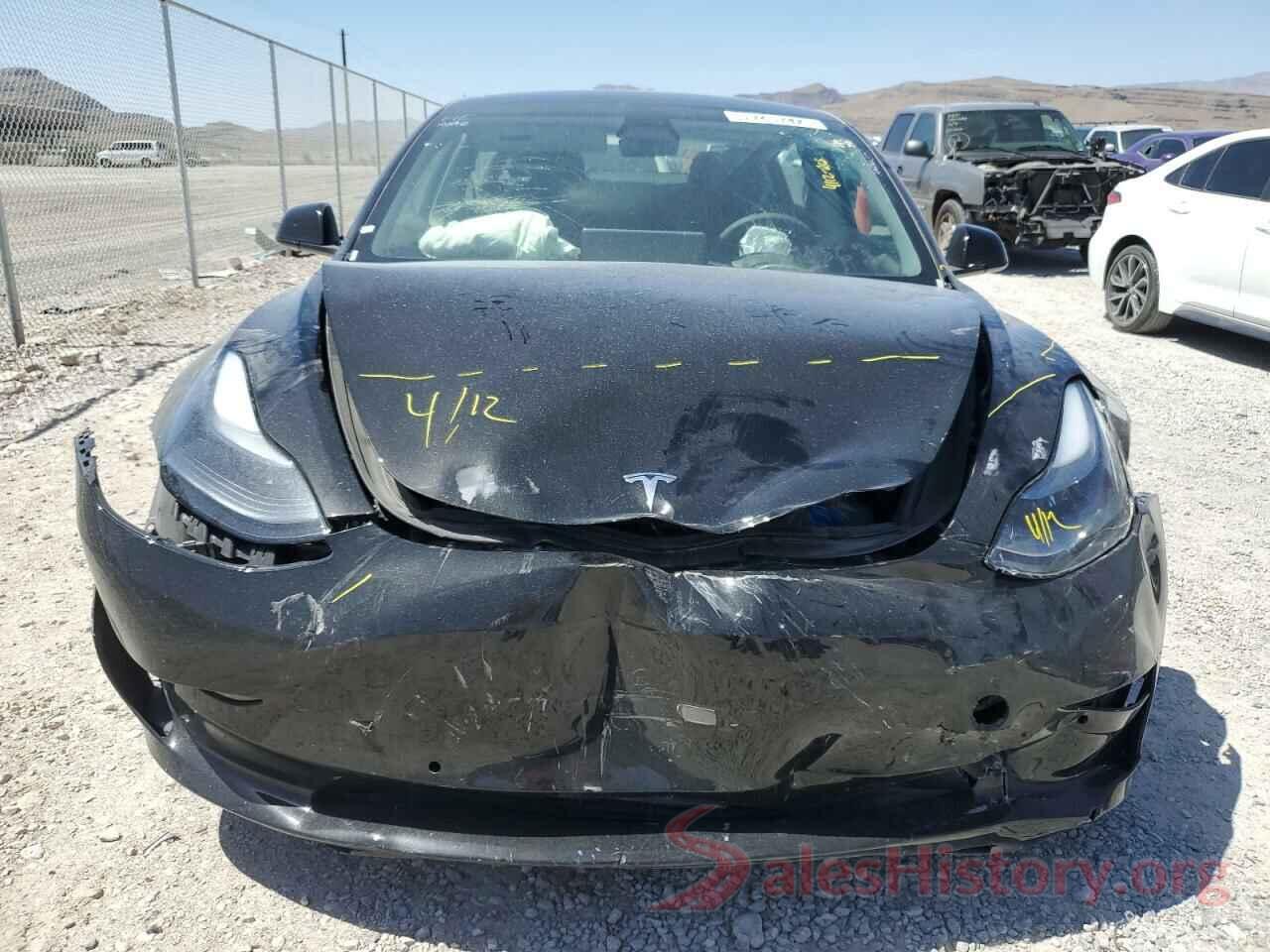 5YJ3E1EA5NF303984 2022 TESLA MODEL 3