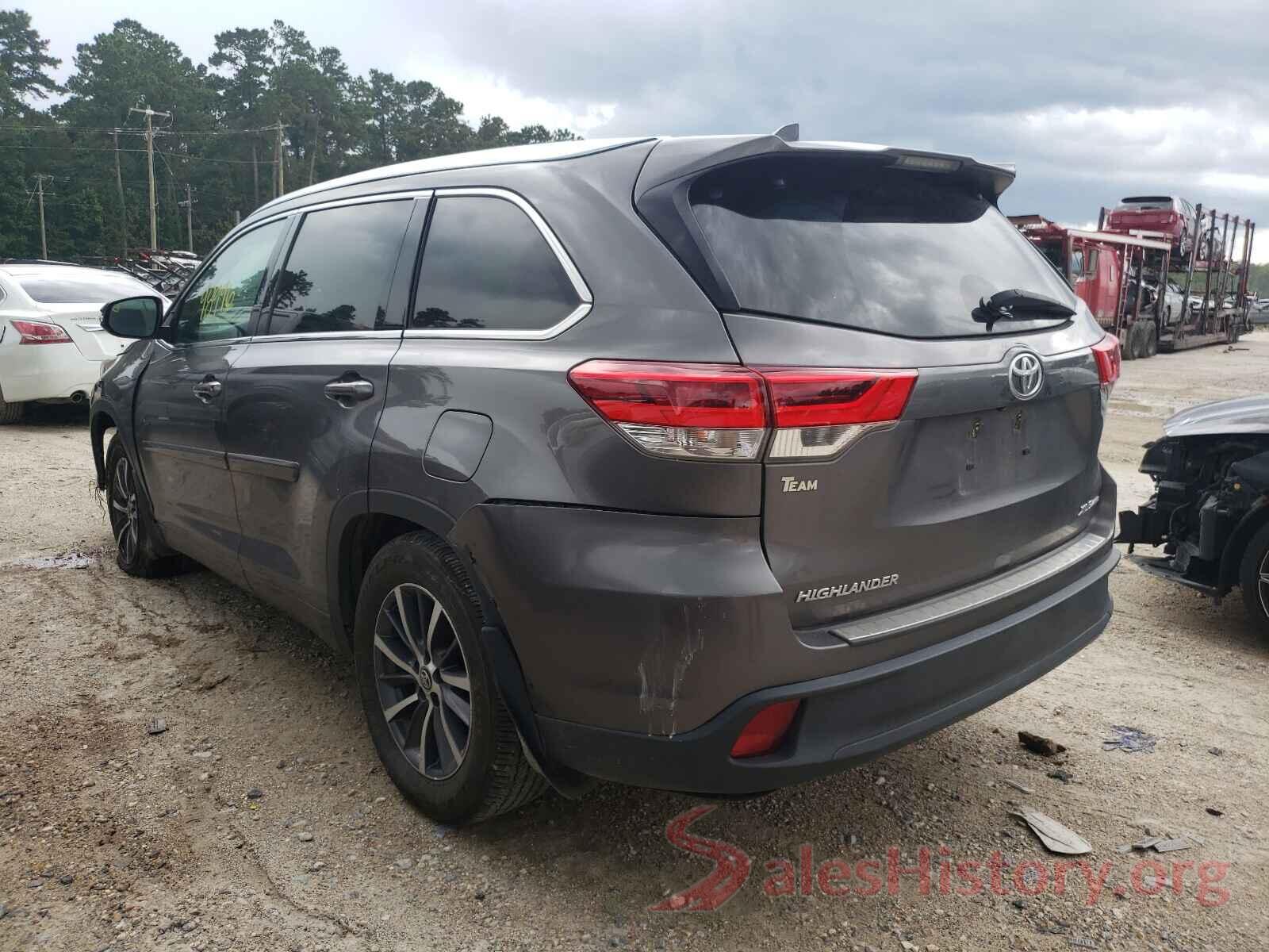 5TDJZRFH7HS358748 2017 TOYOTA HIGHLANDER