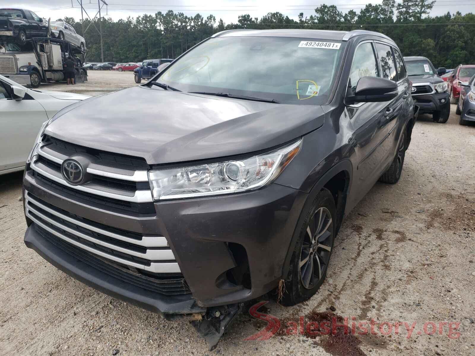 5TDJZRFH7HS358748 2017 TOYOTA HIGHLANDER