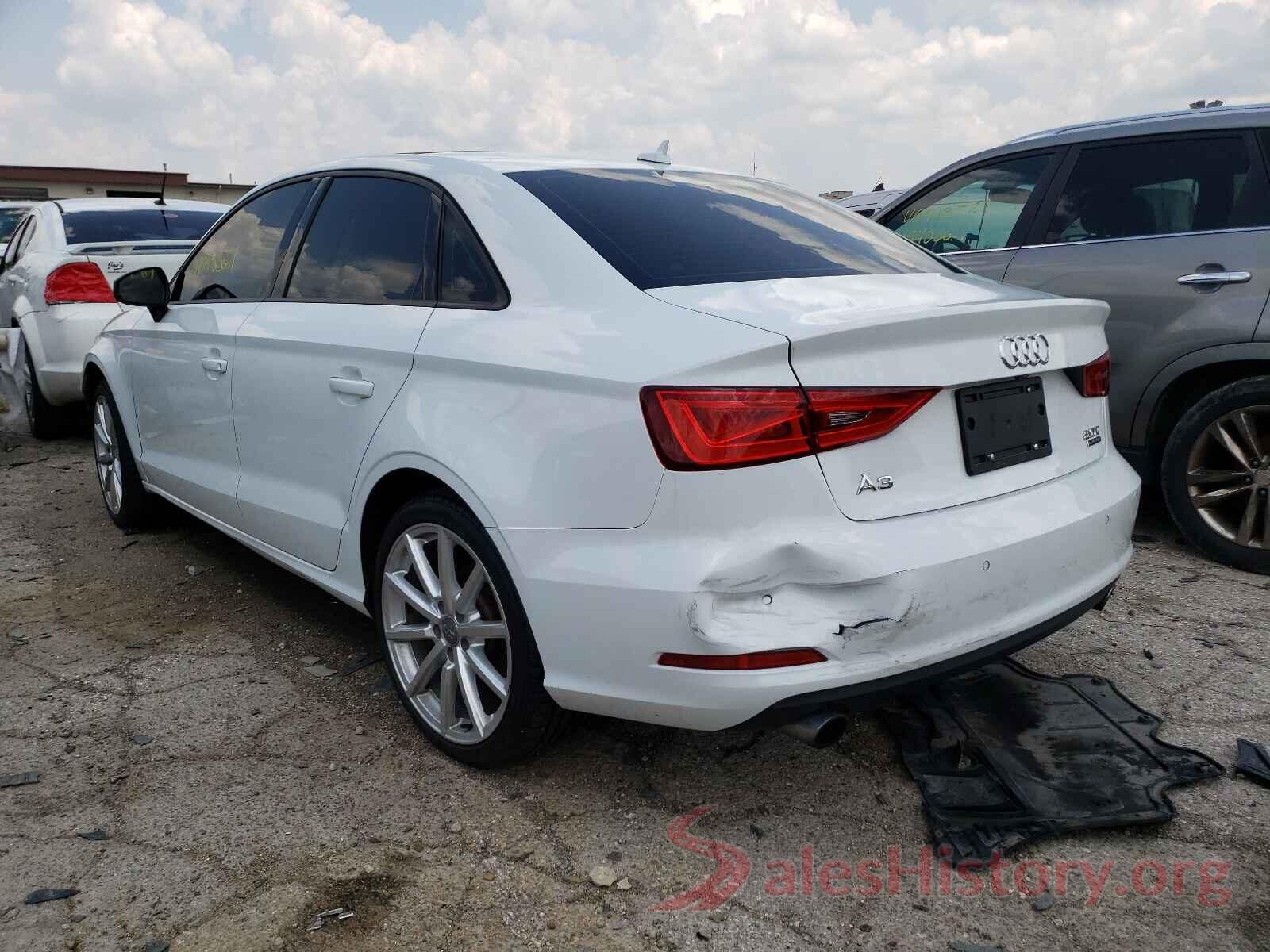 WAUB8GFF5G1025774 2016 AUDI A3