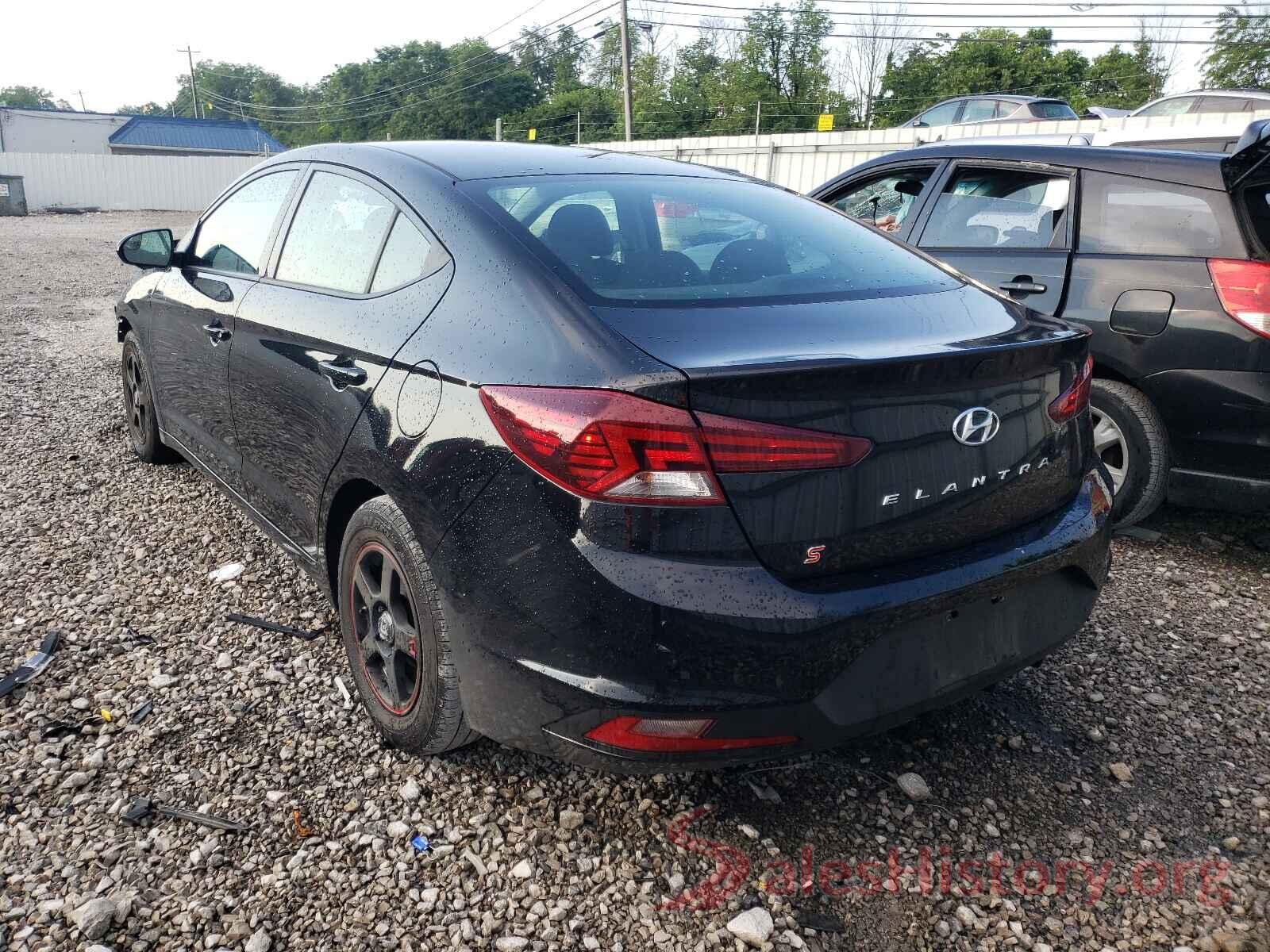 KMHD74LFXKU758892 2019 HYUNDAI ELANTRA