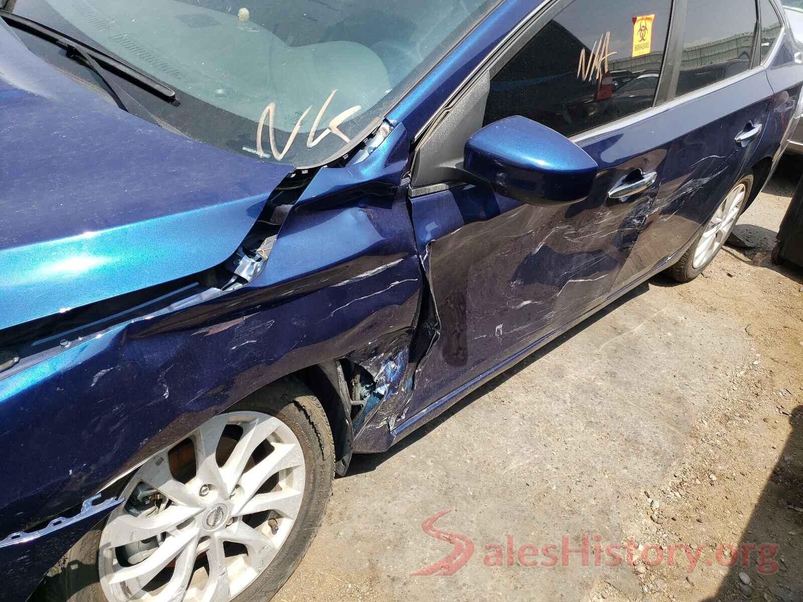 3N1AB7AP1KY325481 2019 NISSAN SENTRA