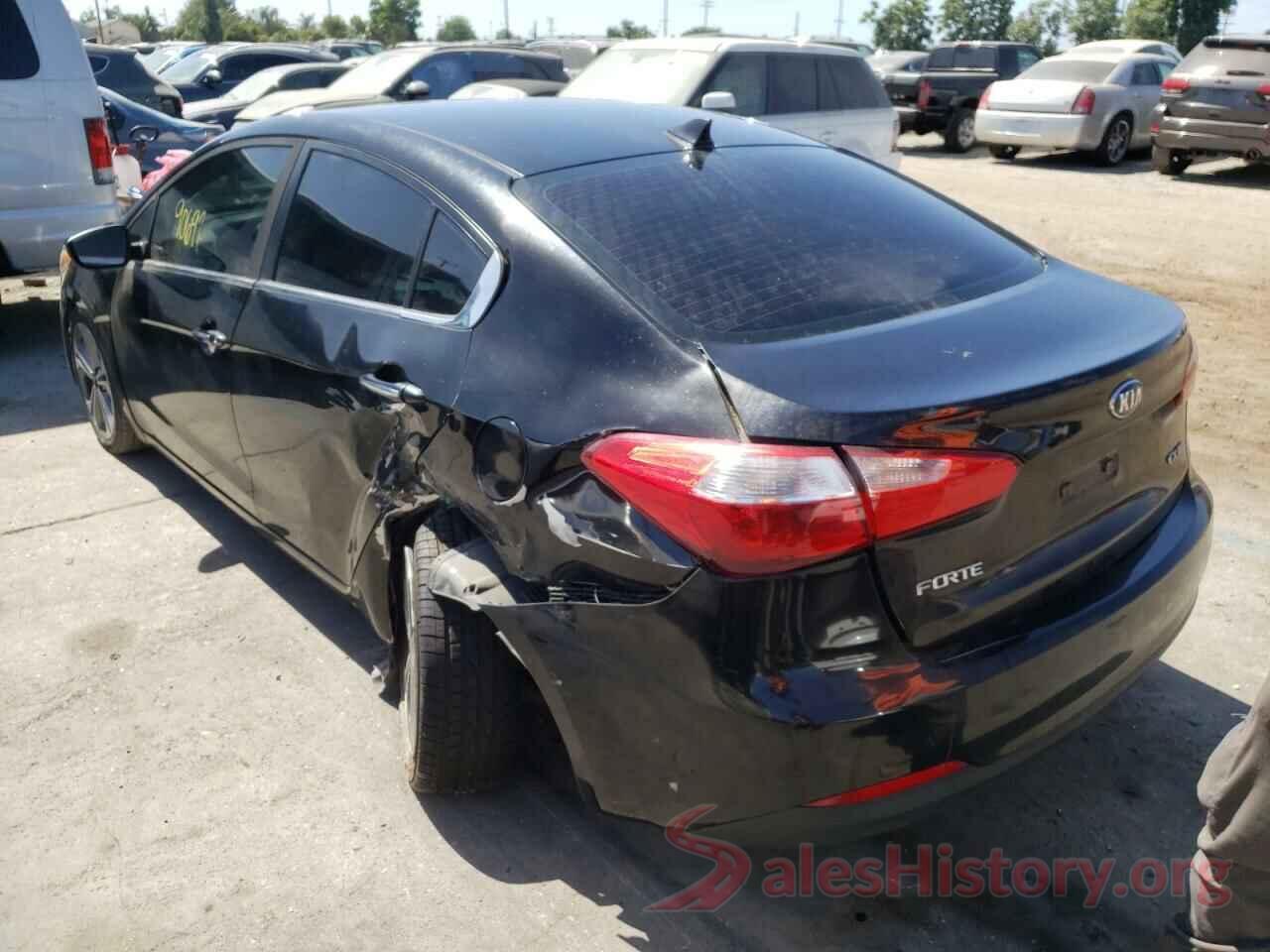 KNAFZ4A85G5618307 2016 KIA FORTE