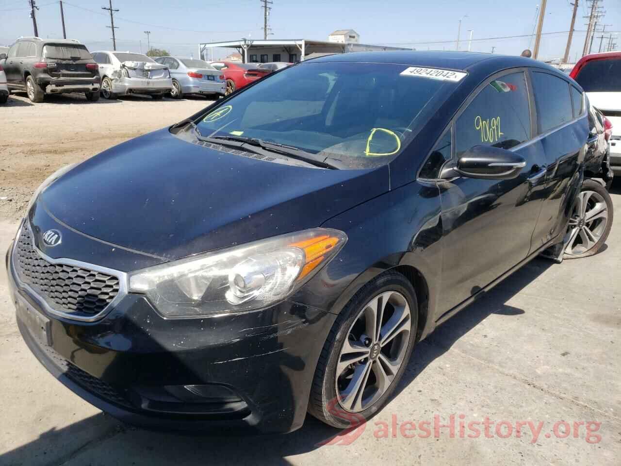 KNAFZ4A85G5618307 2016 KIA FORTE