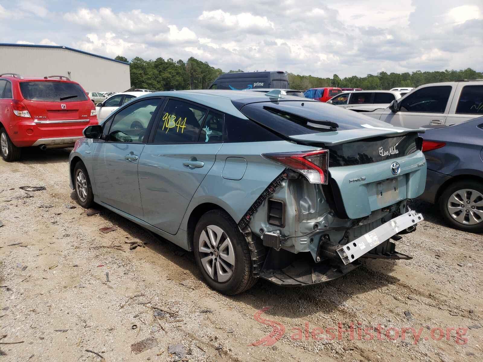 JTDKARFU7J3554172 2018 TOYOTA PRIUS