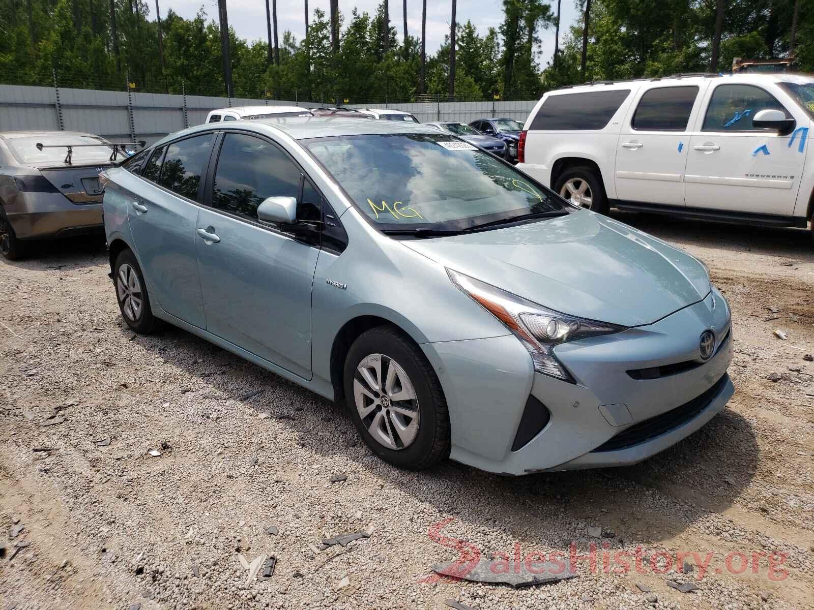 JTDKARFU7J3554172 2018 TOYOTA PRIUS