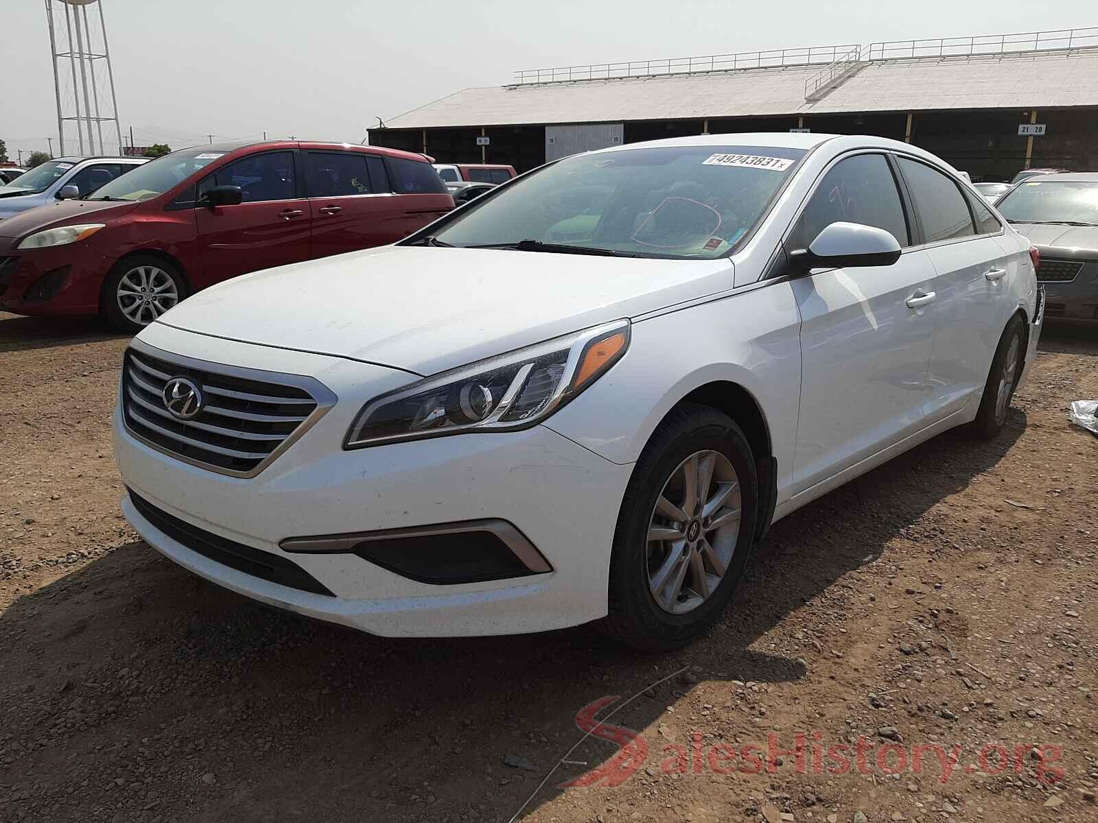 5NPE24AF6HH542907 2017 HYUNDAI SONATA