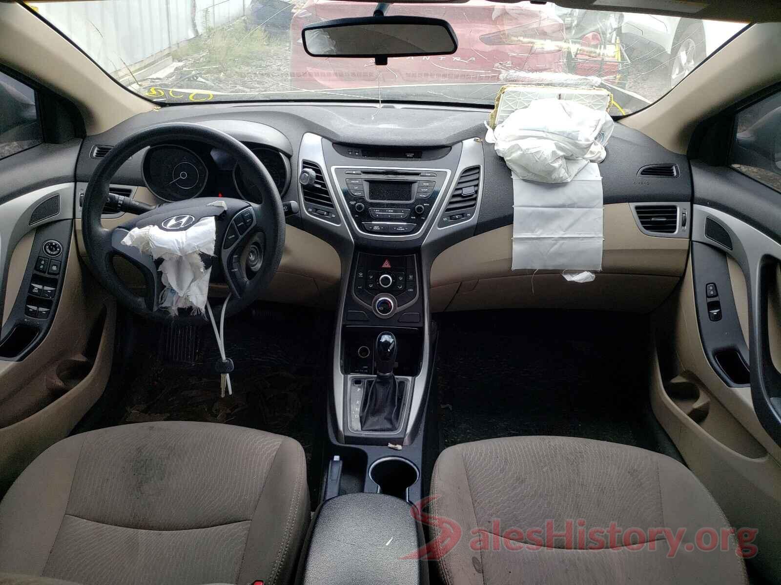 5NPDH4AE8GH736113 2016 HYUNDAI ELANTRA