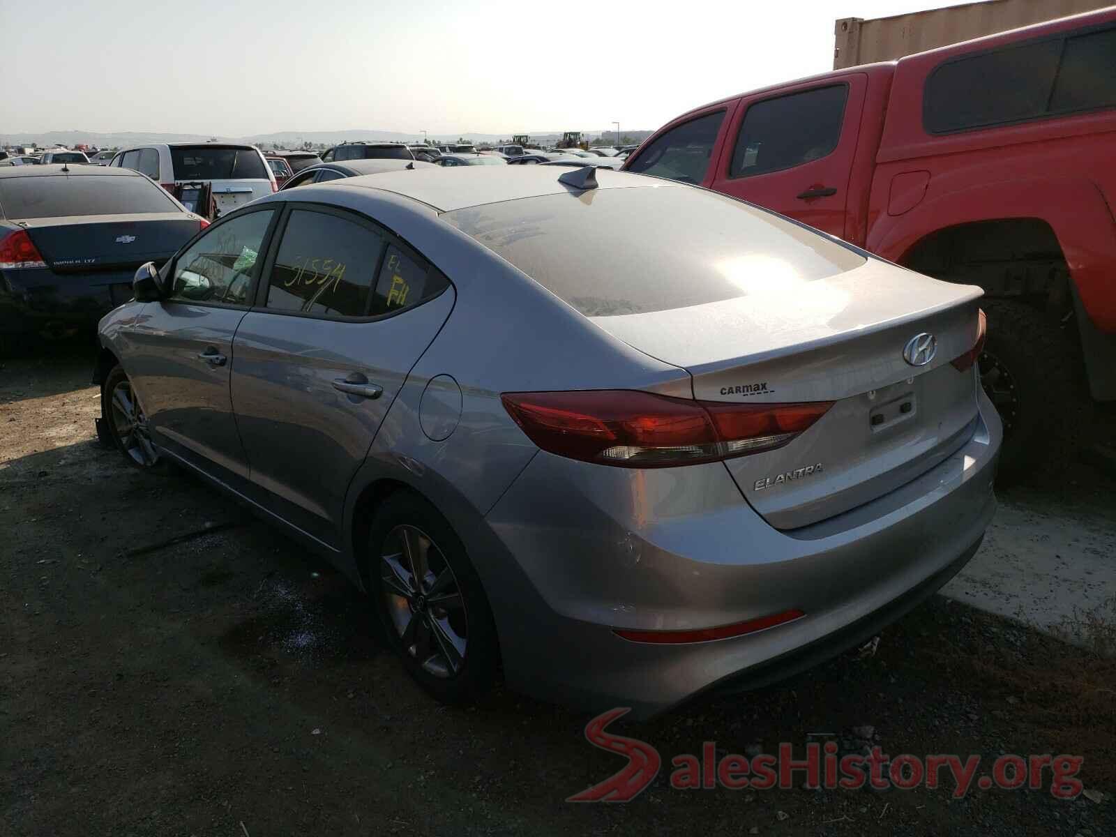 5NPD84LF2HH065142 2017 HYUNDAI ELANTRA