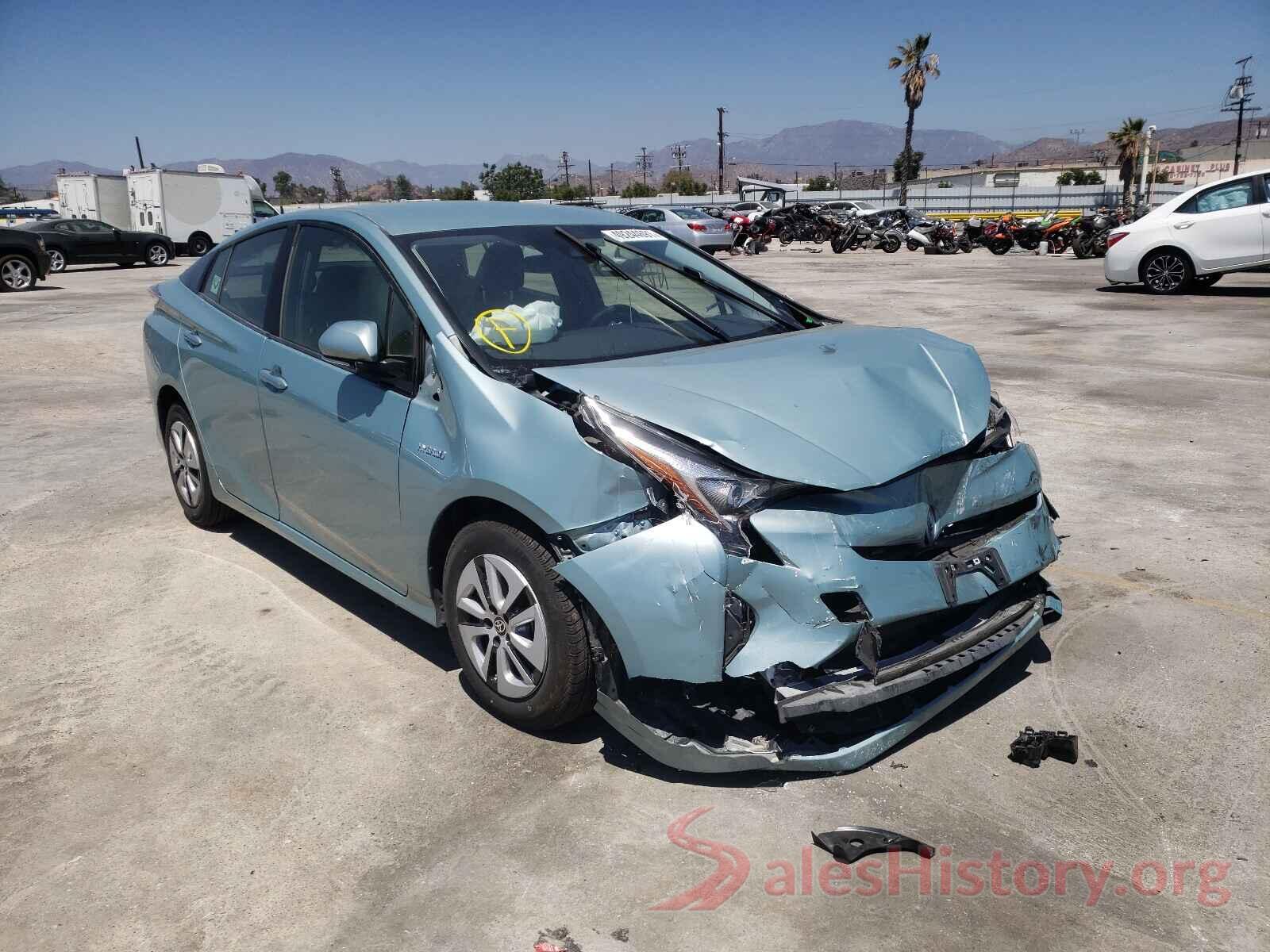 JTDKARFU0H3030890 2017 TOYOTA PRIUS