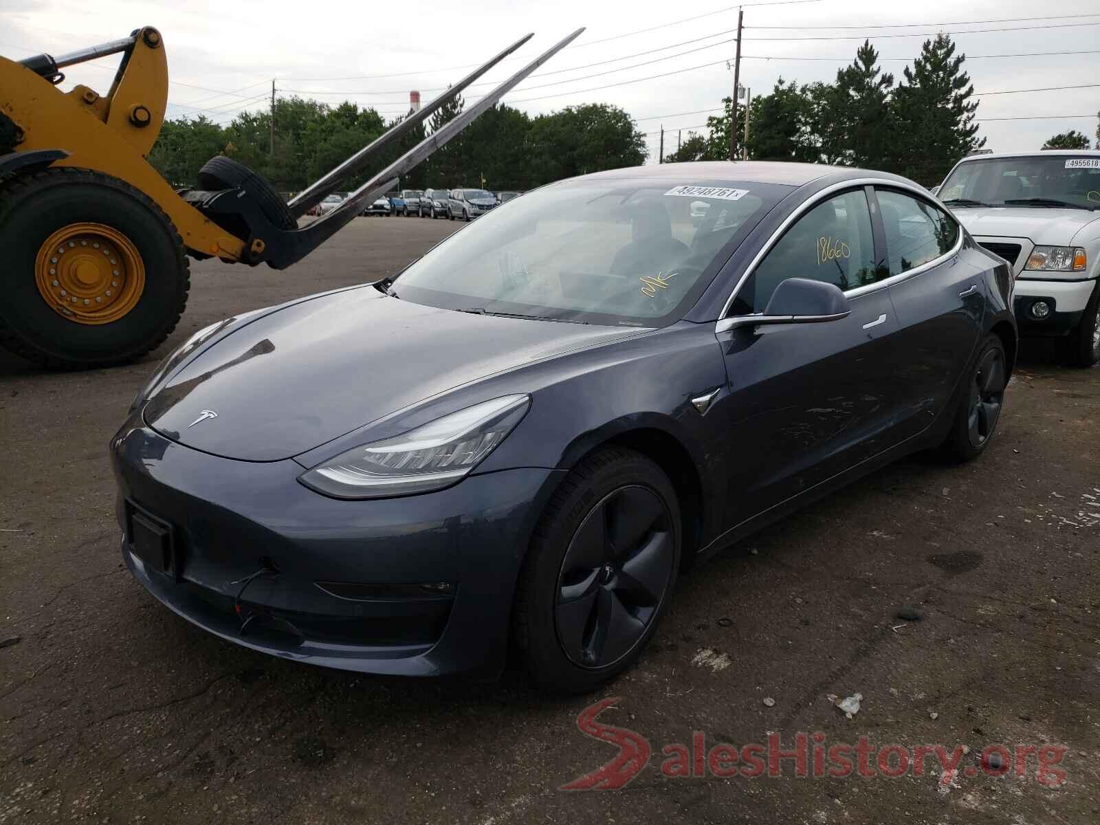 5YJ3E1EAXJF016537 2018 TESLA MODEL 3