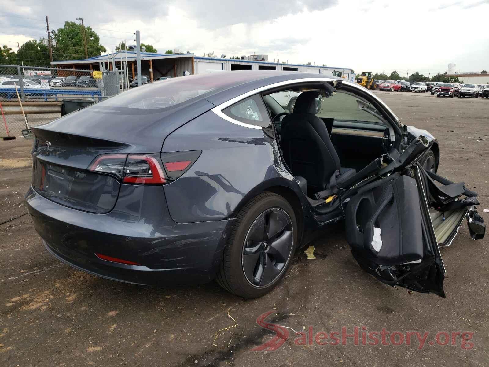 5YJ3E1EAXJF016537 2018 TESLA MODEL 3