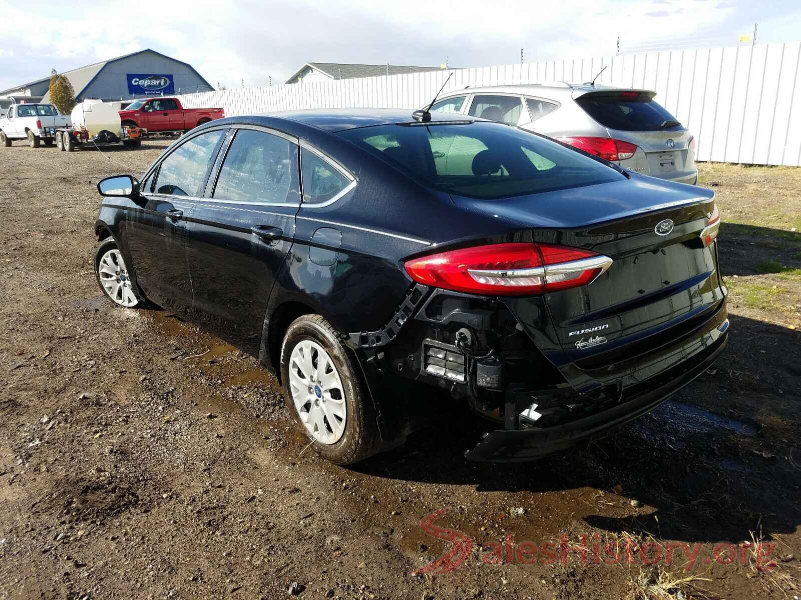 3FA6P0G73KR228902 2019 FORD FUSION