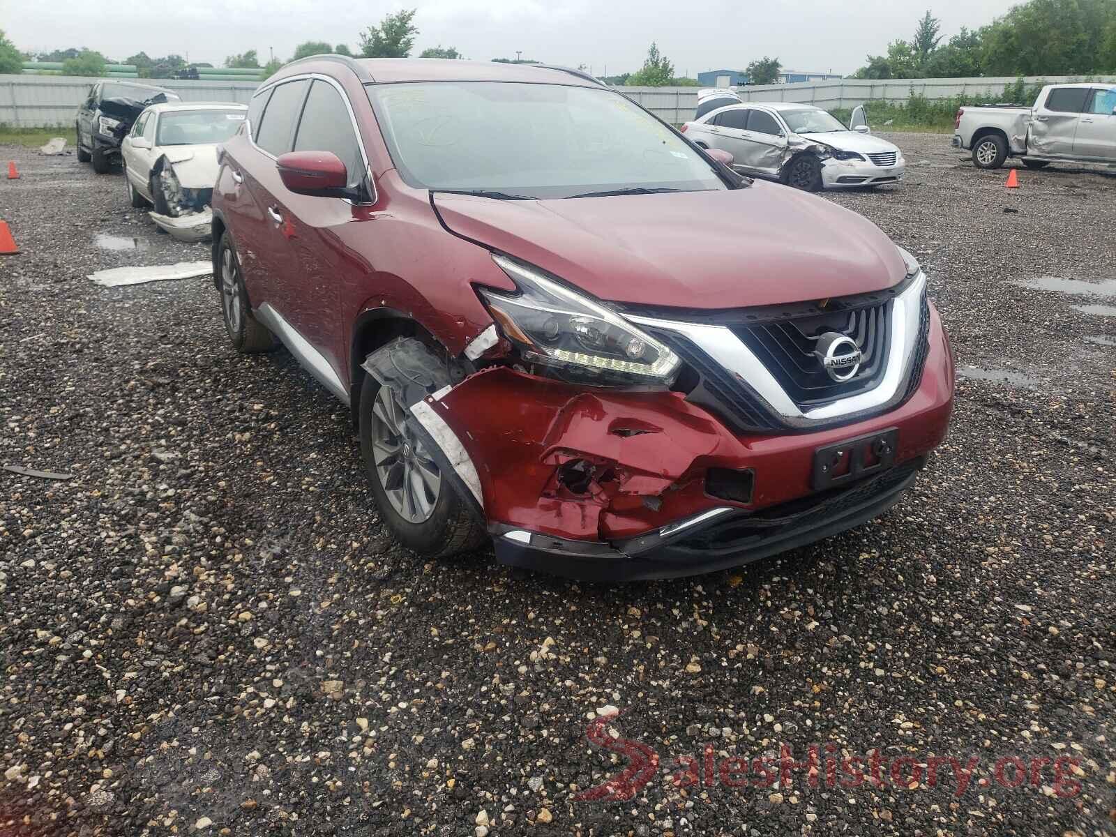 5N1AZ2MGXJN144183 2018 NISSAN MURANO