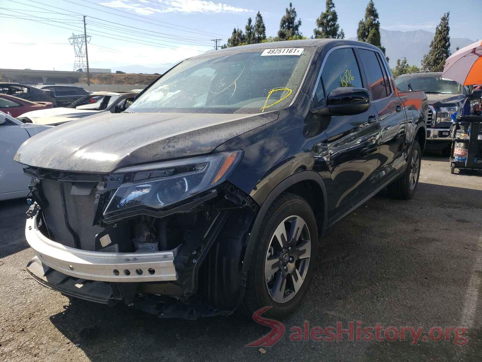 5FPYK2F63KB000820 2019 HONDA RIDGELINE