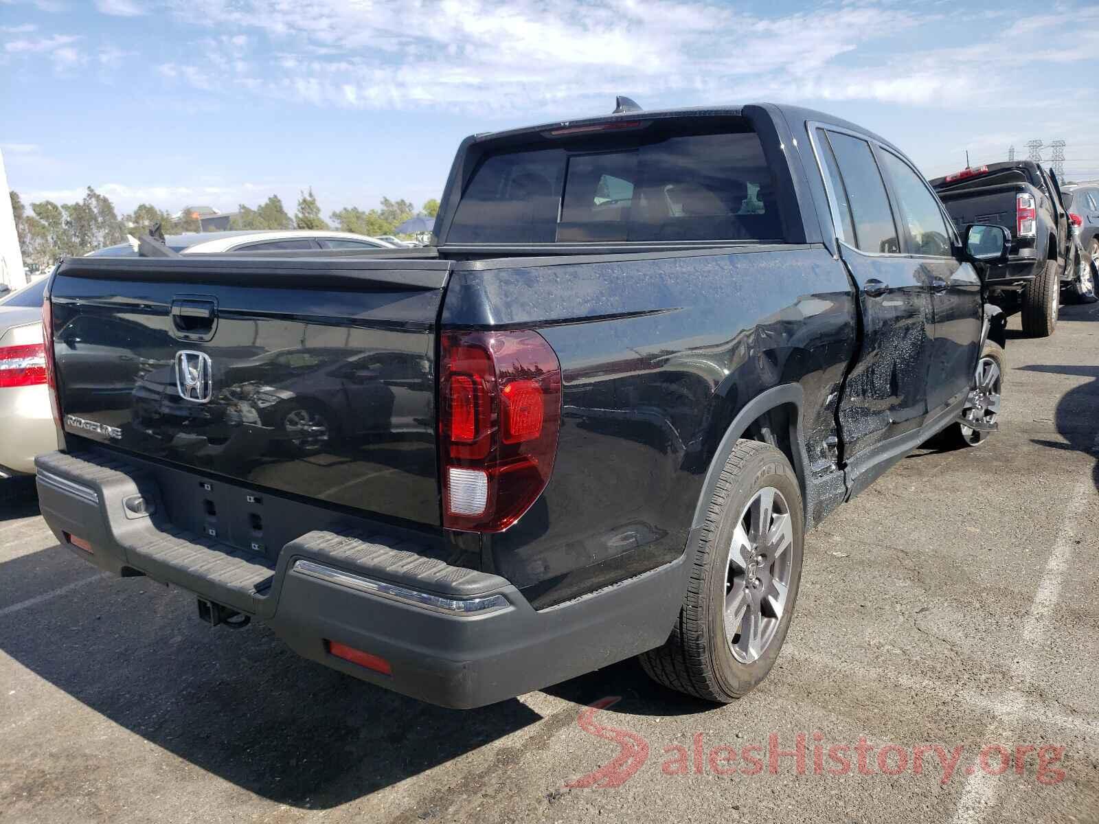 5FPYK2F63KB000820 2019 HONDA RIDGELINE