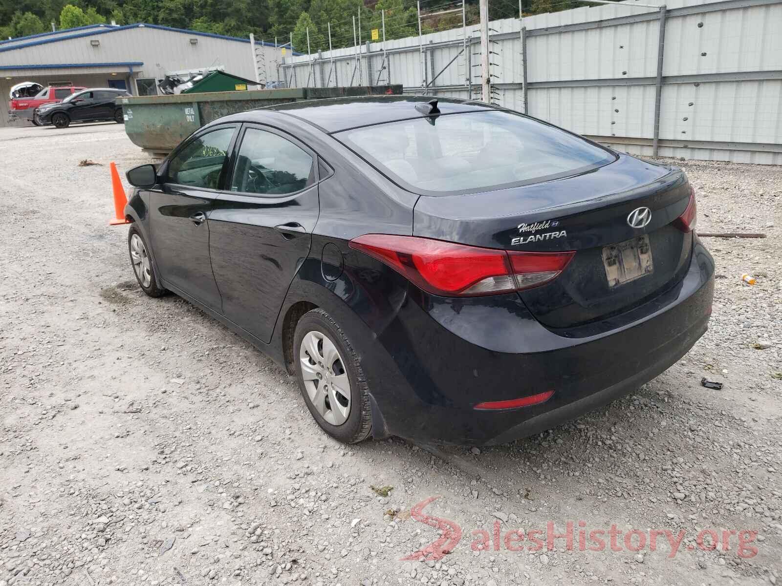 5NPDH4AE1GH793799 2016 HYUNDAI ELANTRA