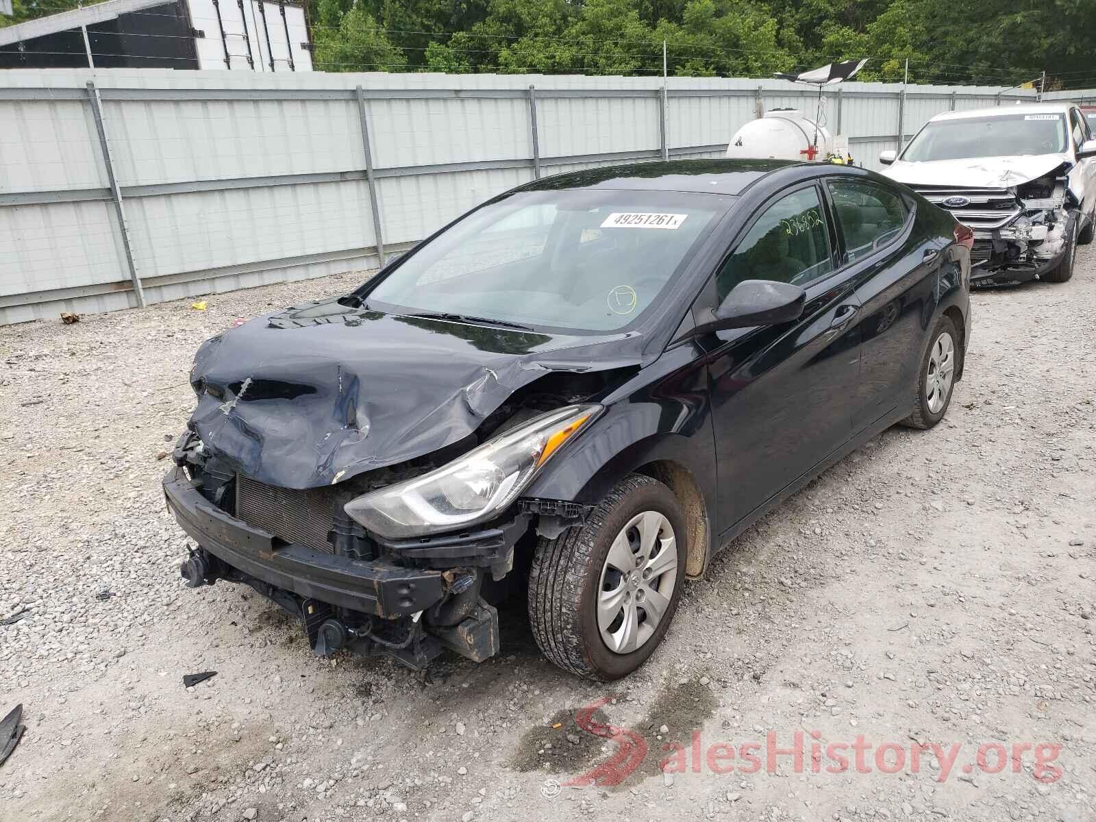 5NPDH4AE1GH793799 2016 HYUNDAI ELANTRA