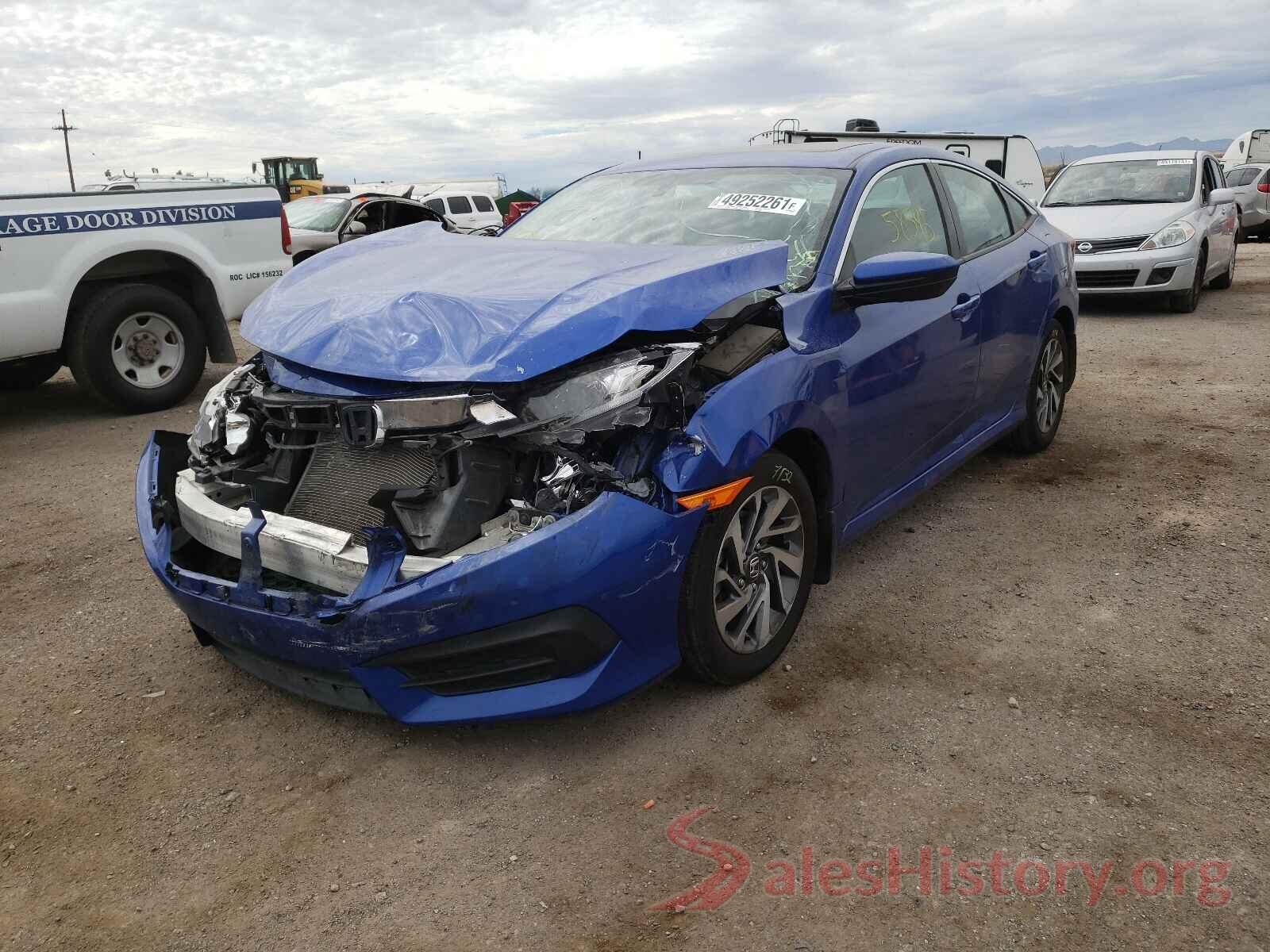 2HGFC2F76GH574580 2016 HONDA CIVIC