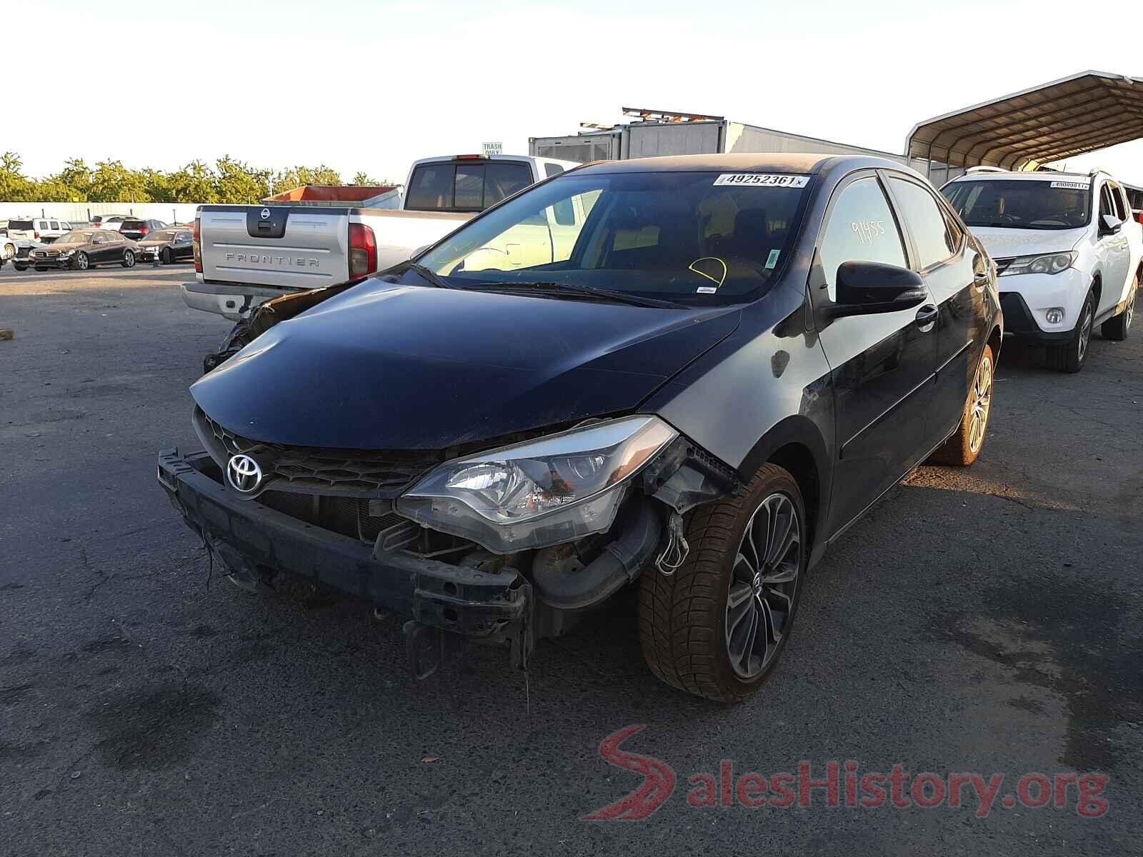 5YFBURHE1GP370892 2016 TOYOTA COROLLA