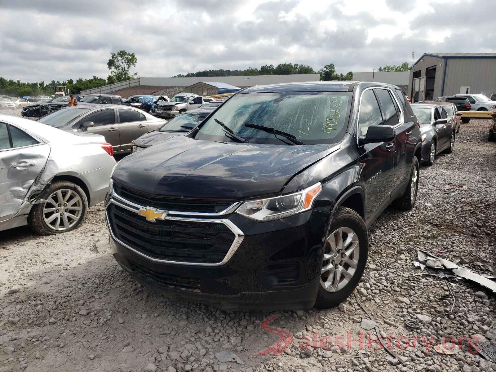 1GNERFKWXKJ125611 2019 CHEVROLET TRAVERSE