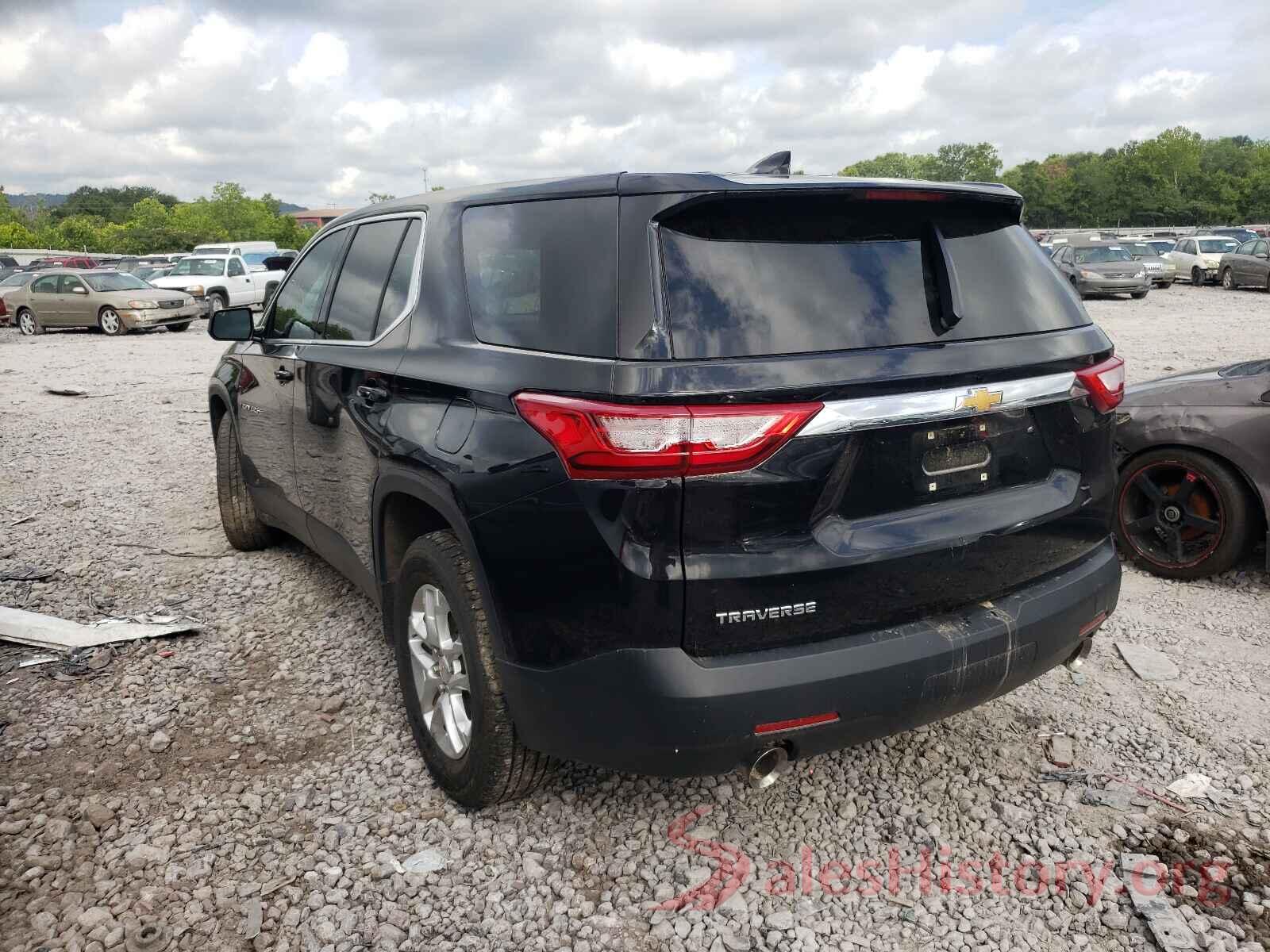 1GNERFKWXKJ125611 2019 CHEVROLET TRAVERSE