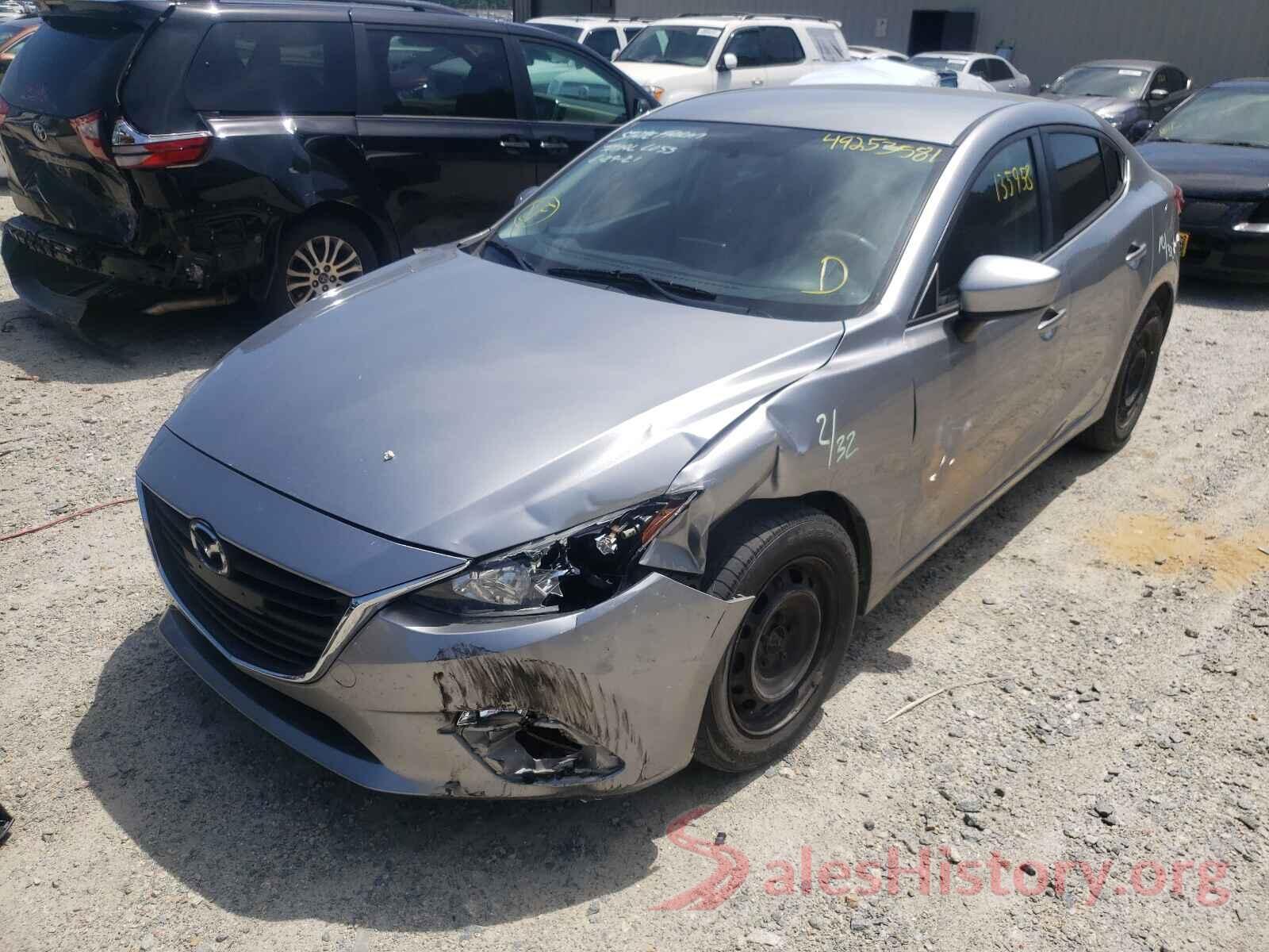 3MZBM1T77GM247287 2016 MAZDA 3