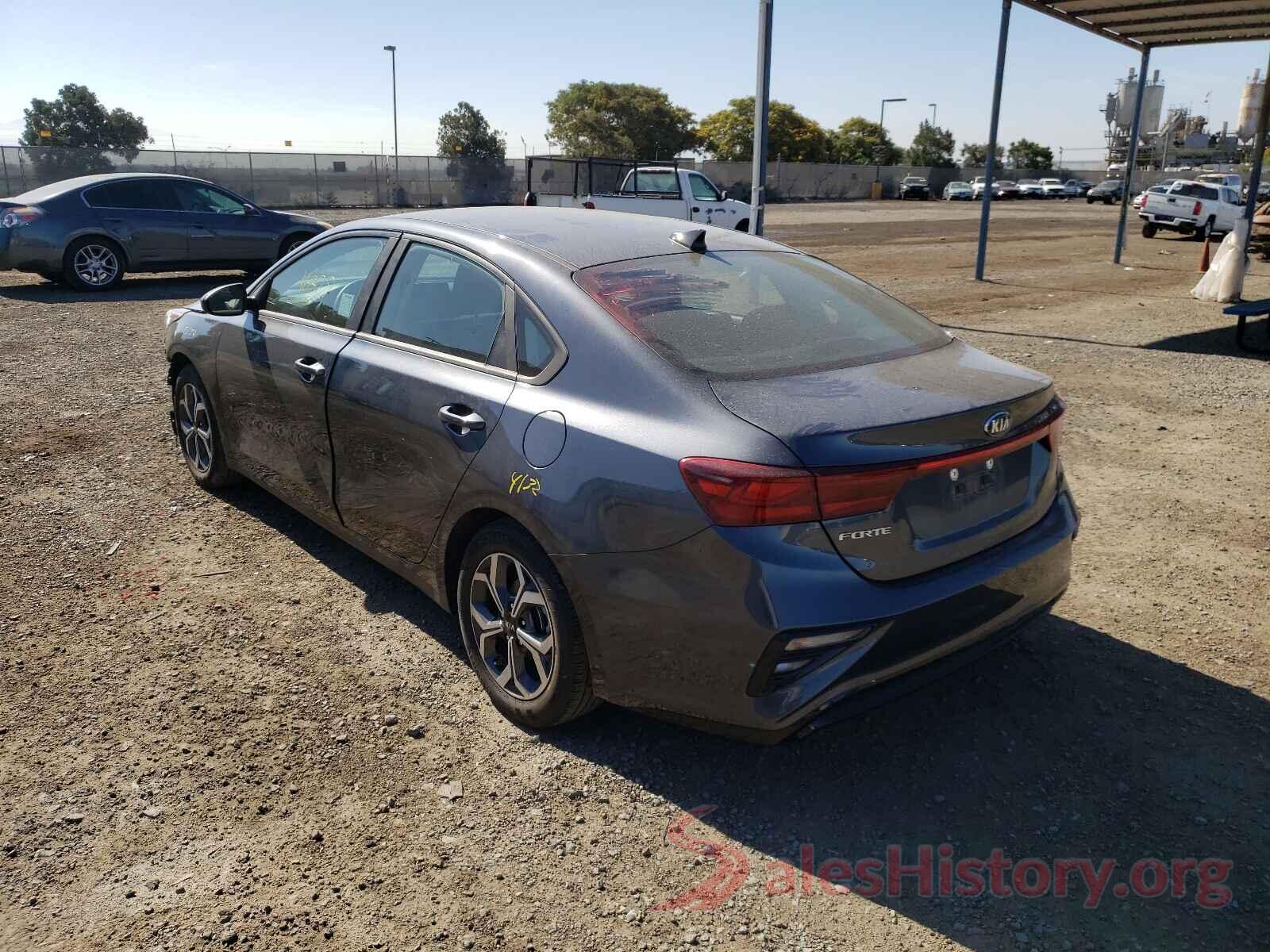 3KPF24AD7LE213245 2020 KIA FORTE