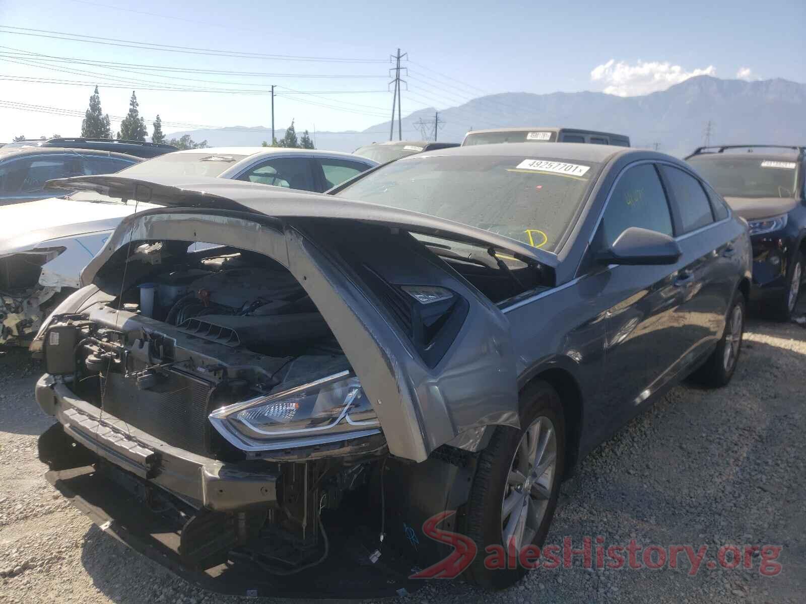 5NPE24AF0KH751907 2019 HYUNDAI SONATA