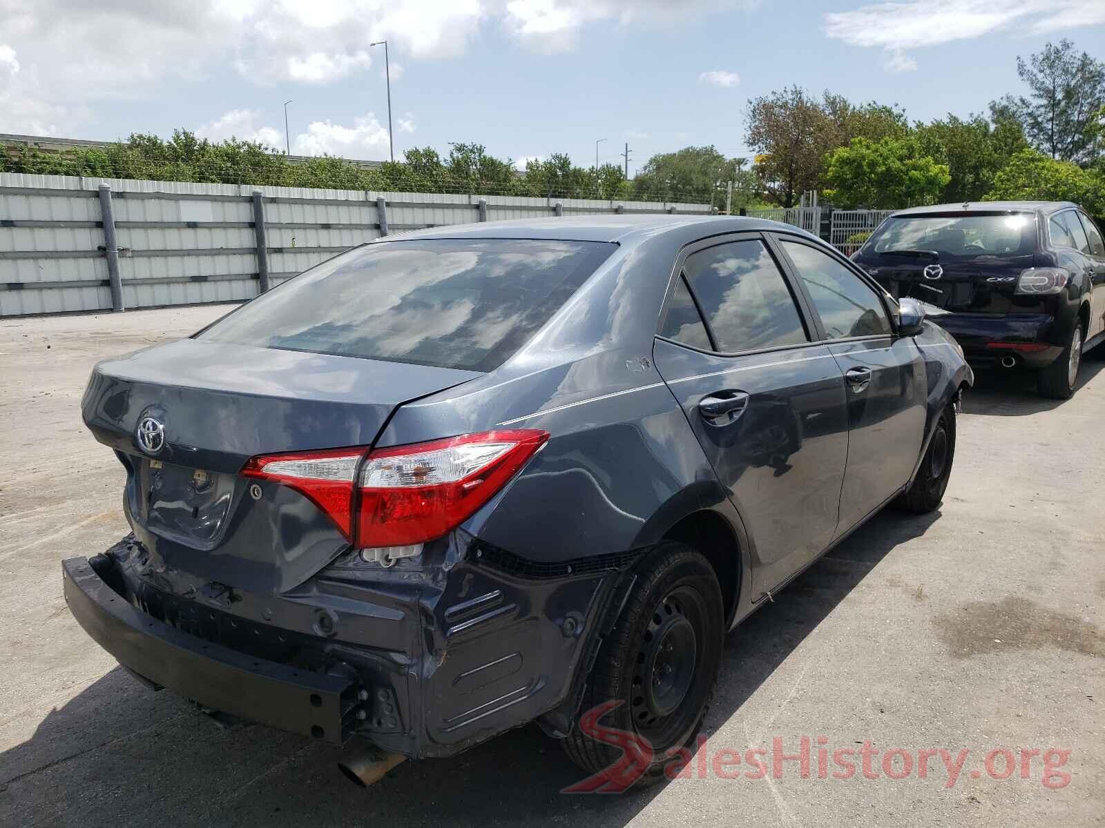 5YFBURHE8GP476014 2016 TOYOTA COROLLA