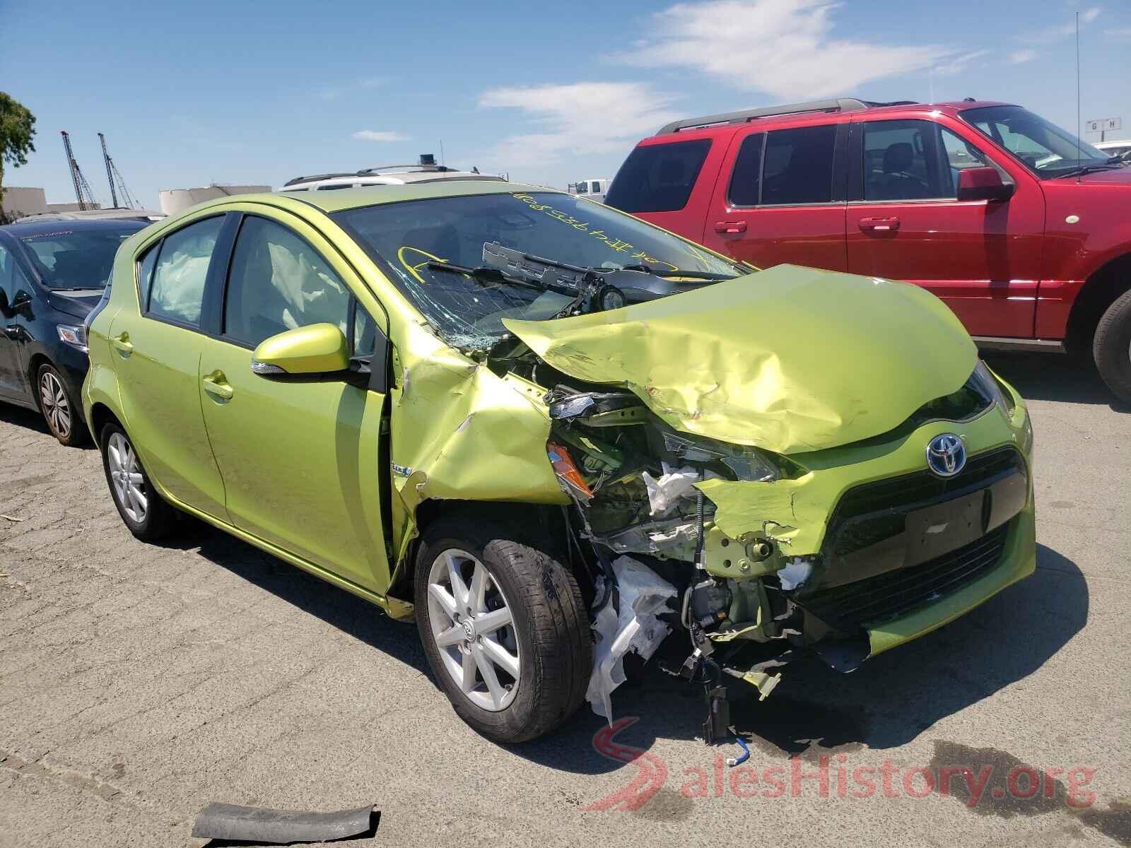 JTDKDTB38G1139920 2016 TOYOTA PRIUS