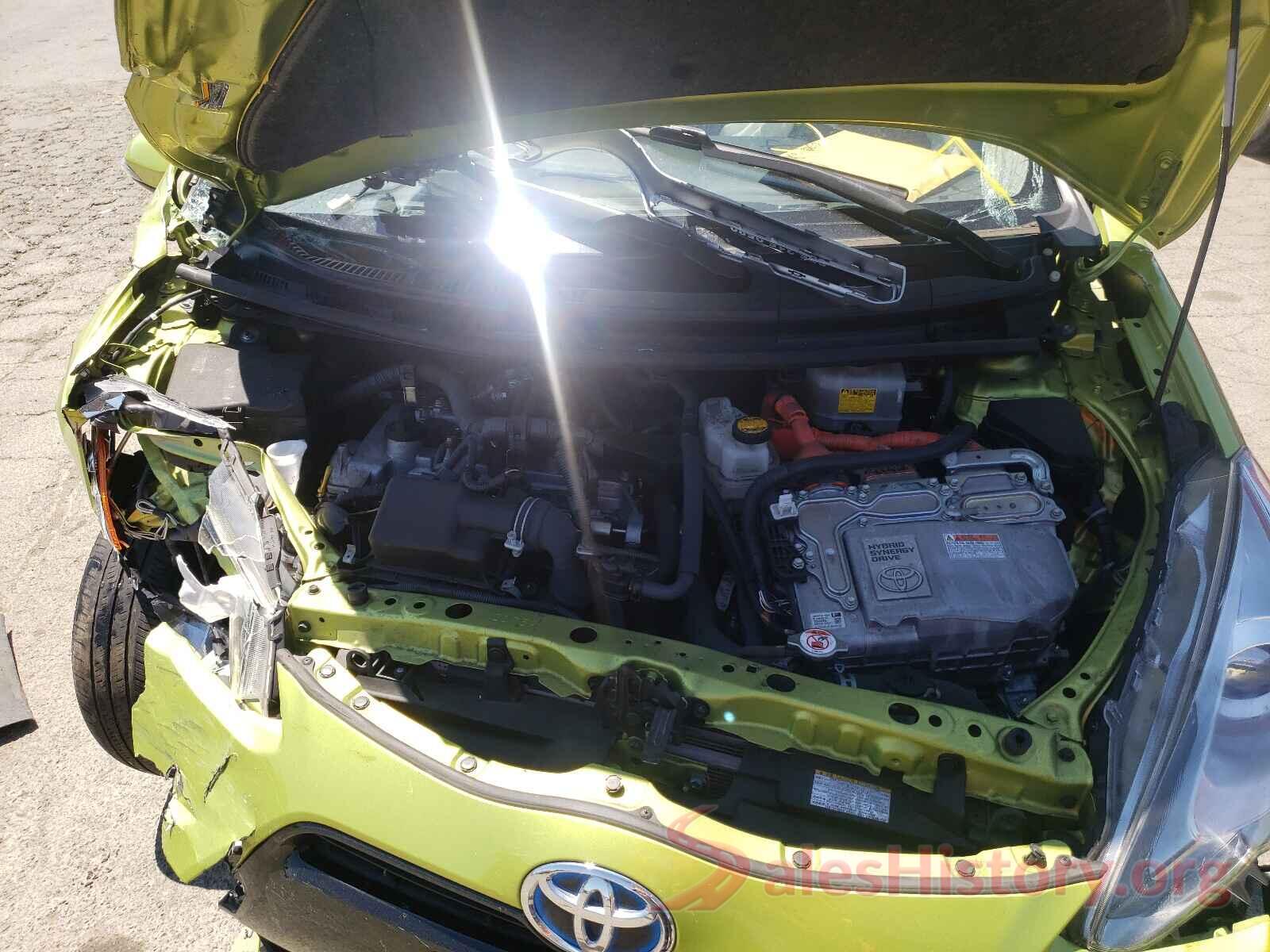 JTDKDTB38G1139920 2016 TOYOTA PRIUS