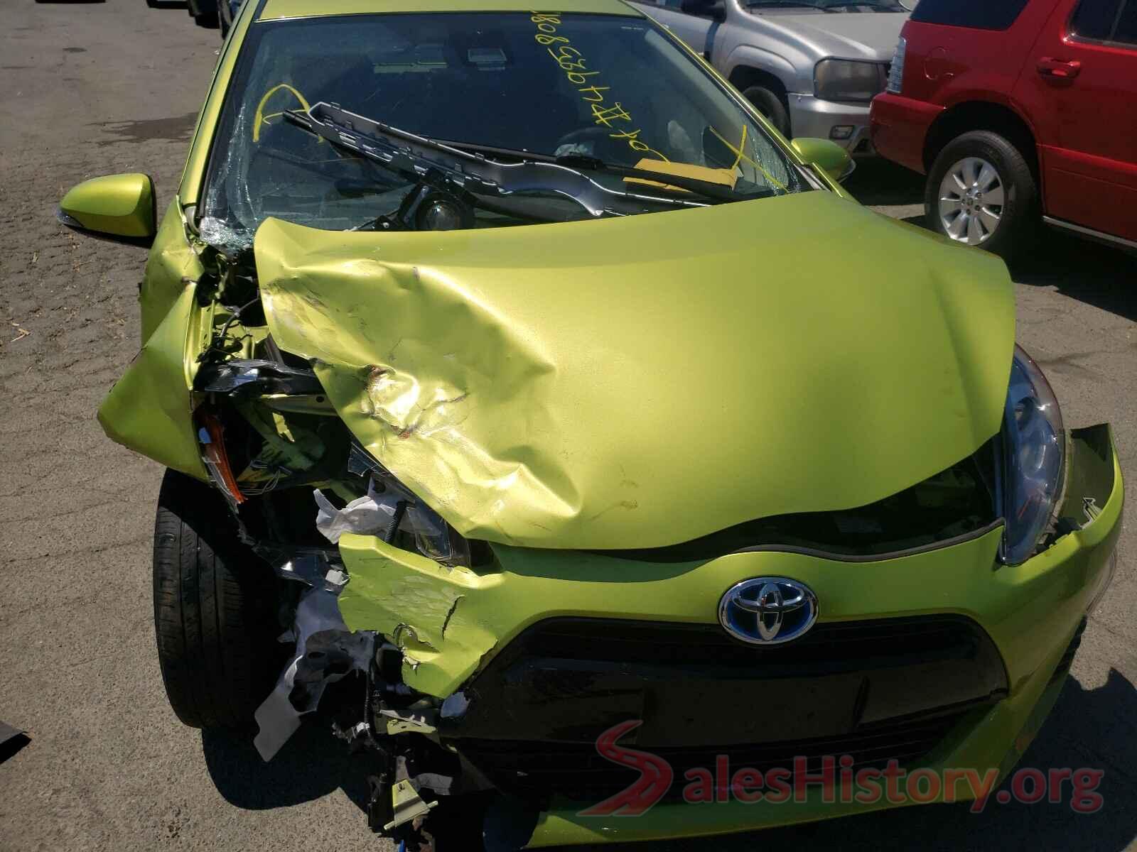 JTDKDTB38G1139920 2016 TOYOTA PRIUS