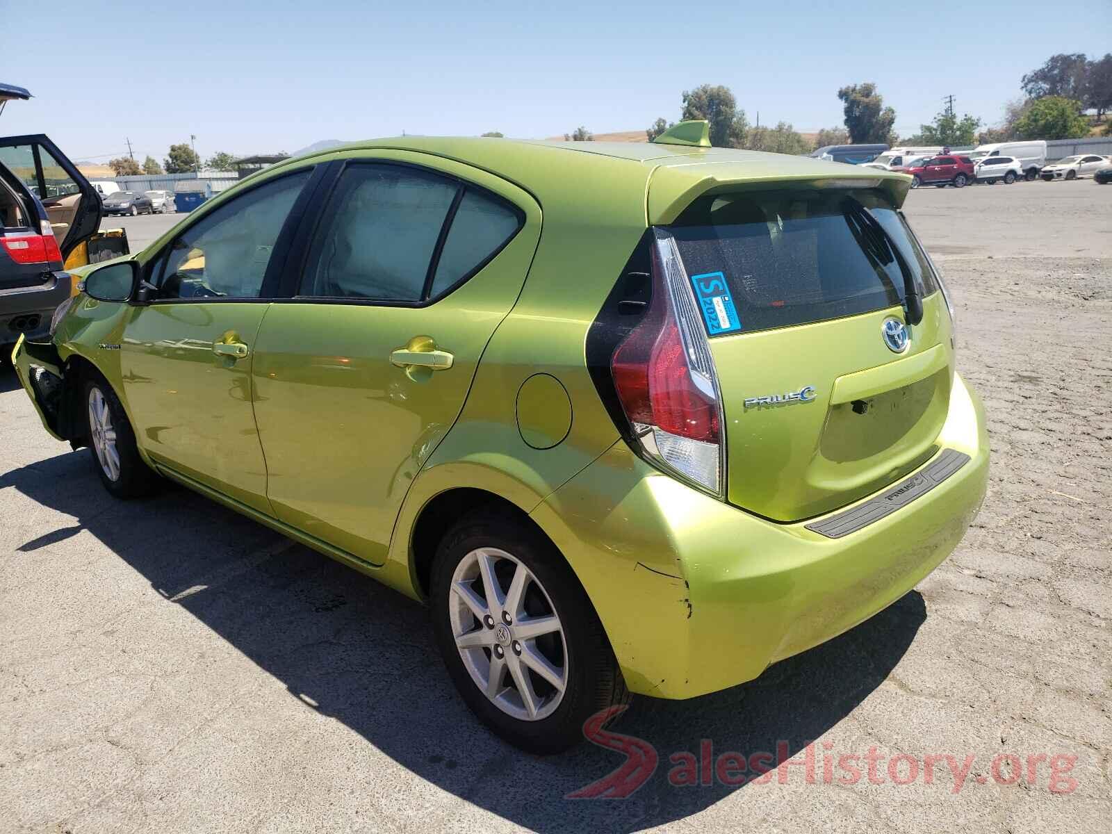 JTDKDTB38G1139920 2016 TOYOTA PRIUS