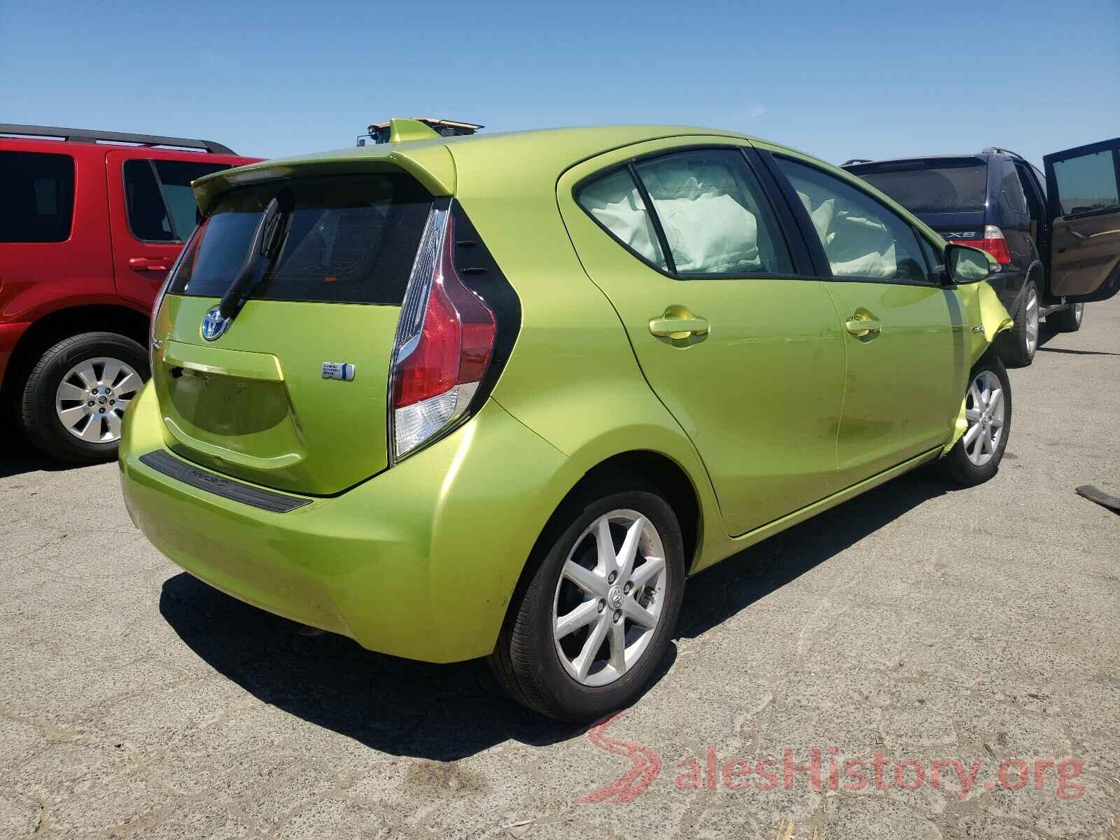 JTDKDTB38G1139920 2016 TOYOTA PRIUS