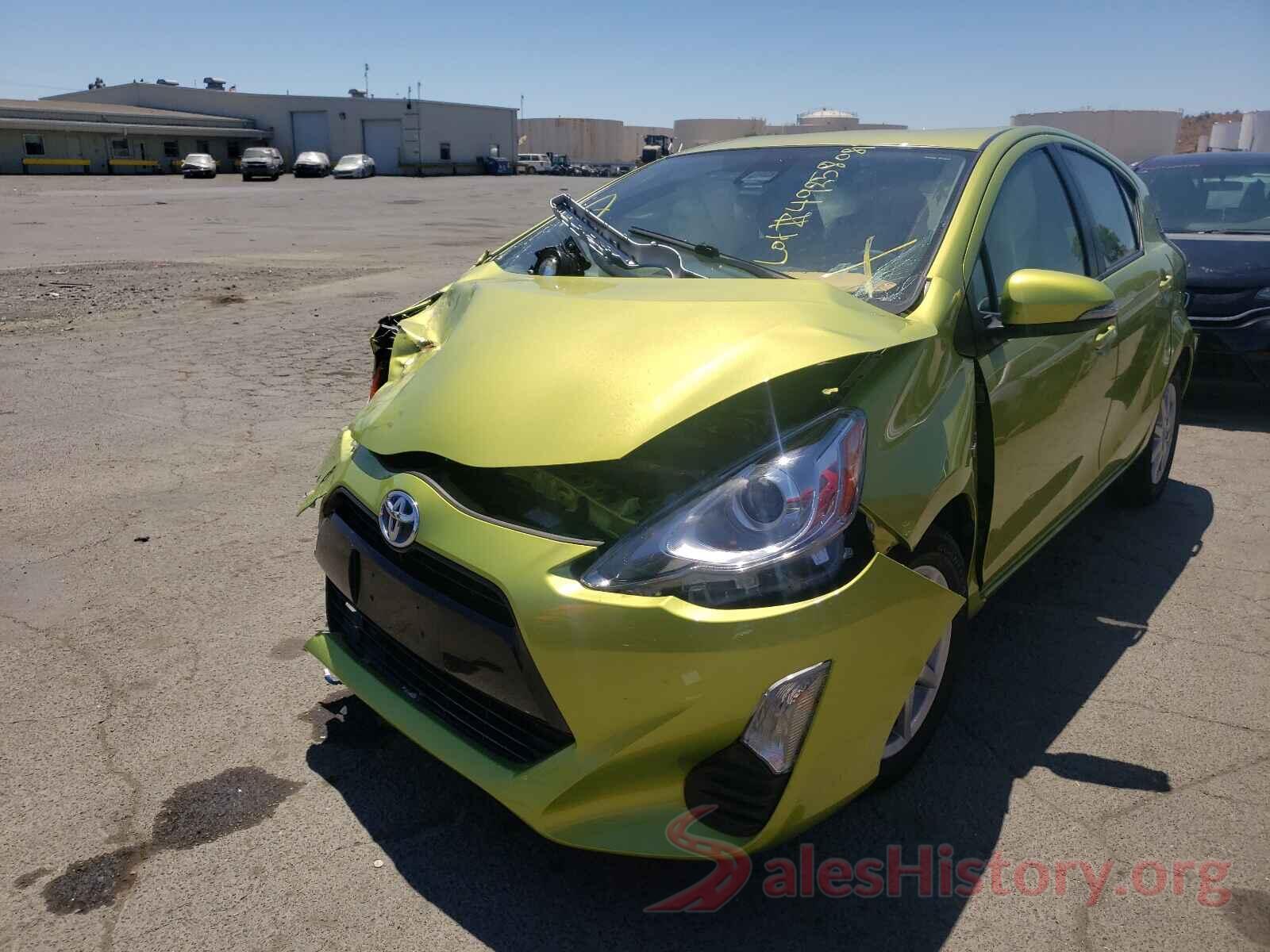 JTDKDTB38G1139920 2016 TOYOTA PRIUS