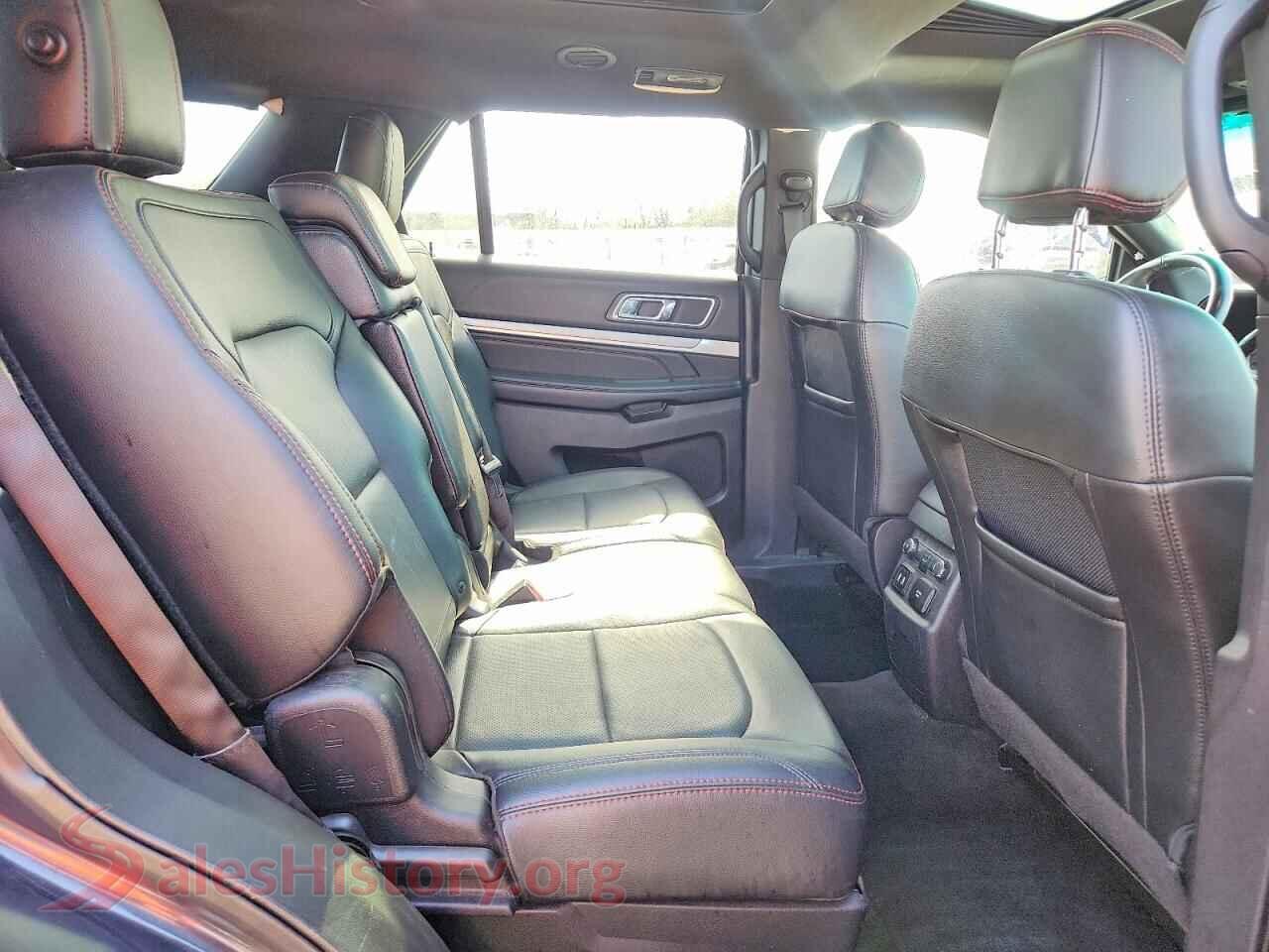 2017 FORD EXPLORER VIN 1FM5K8GT0HGB25822, VIN plate