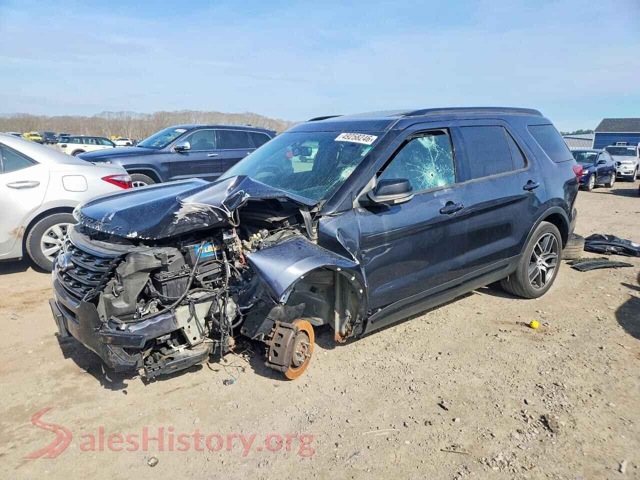 1FM5K8GT0HGB25822 2017 FORD EXPLORER