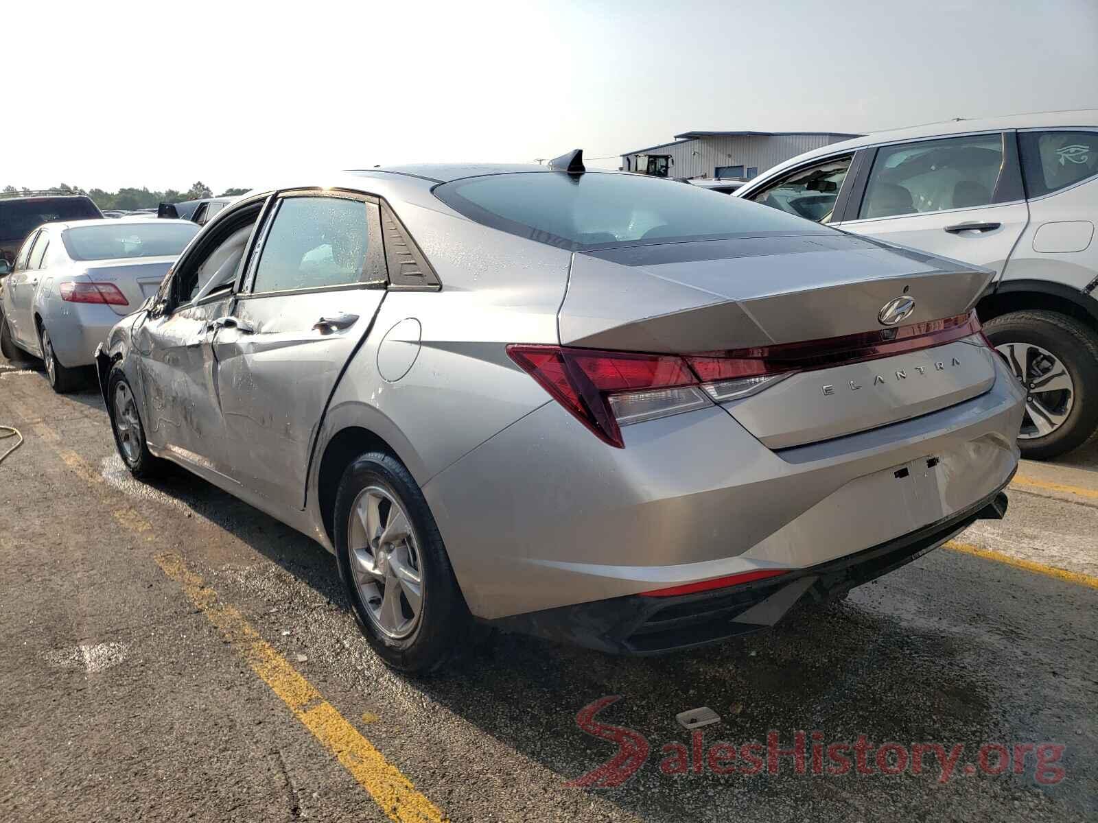 5NPLL4AGXMH032907 2021 HYUNDAI ELANTRA