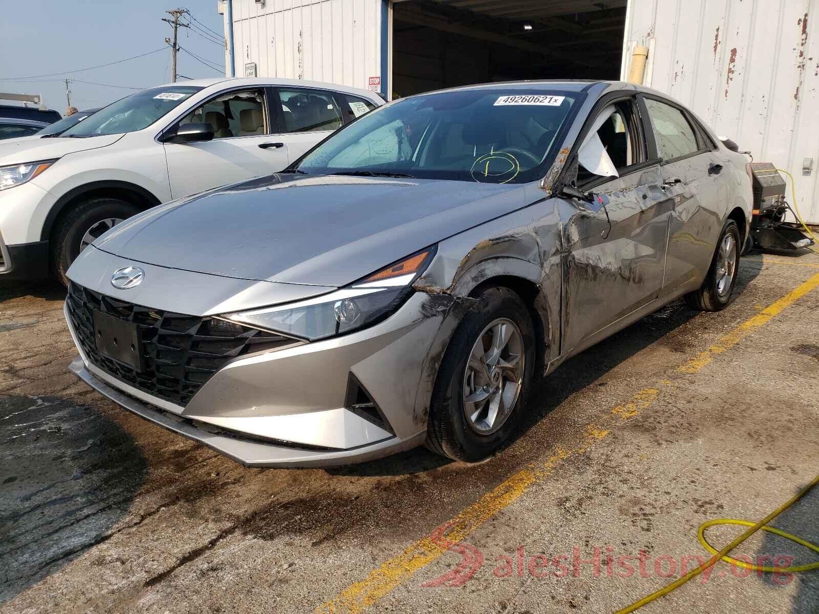 5NPLL4AGXMH032907 2021 HYUNDAI ELANTRA