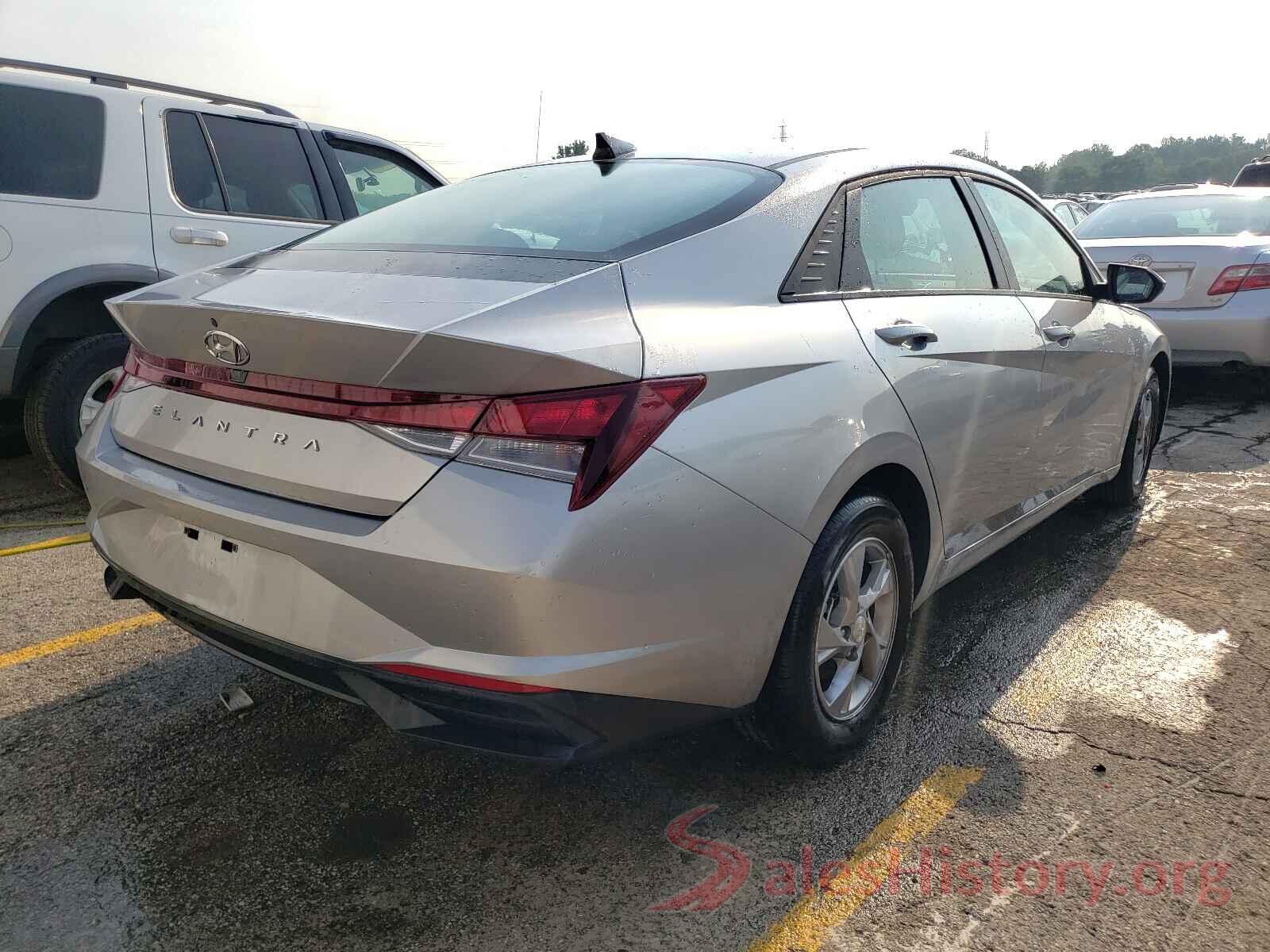 5NPLL4AGXMH032907 2021 HYUNDAI ELANTRA