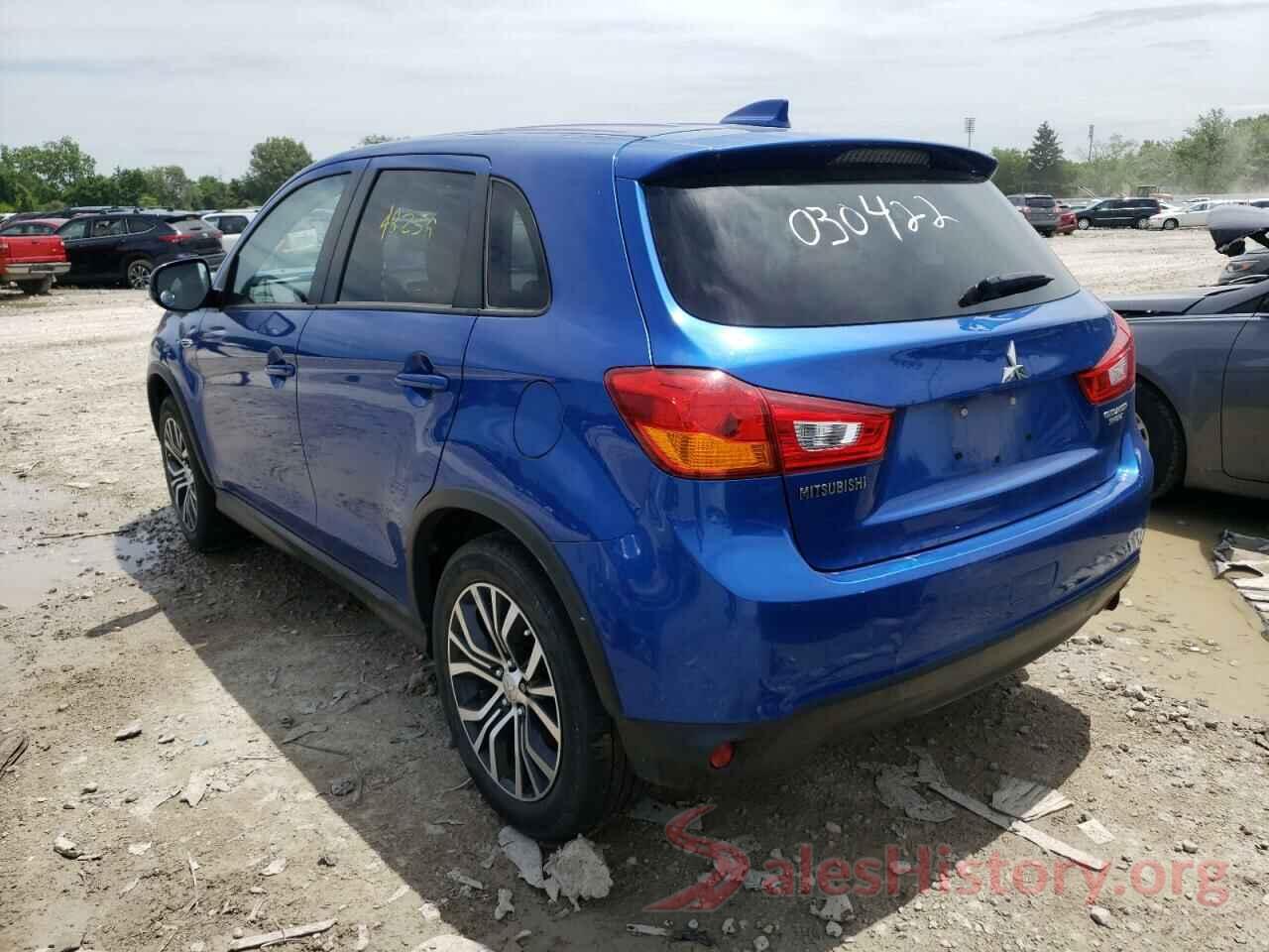 JA4AP3AU3HZ030422 2017 MITSUBISHI OUTLANDER