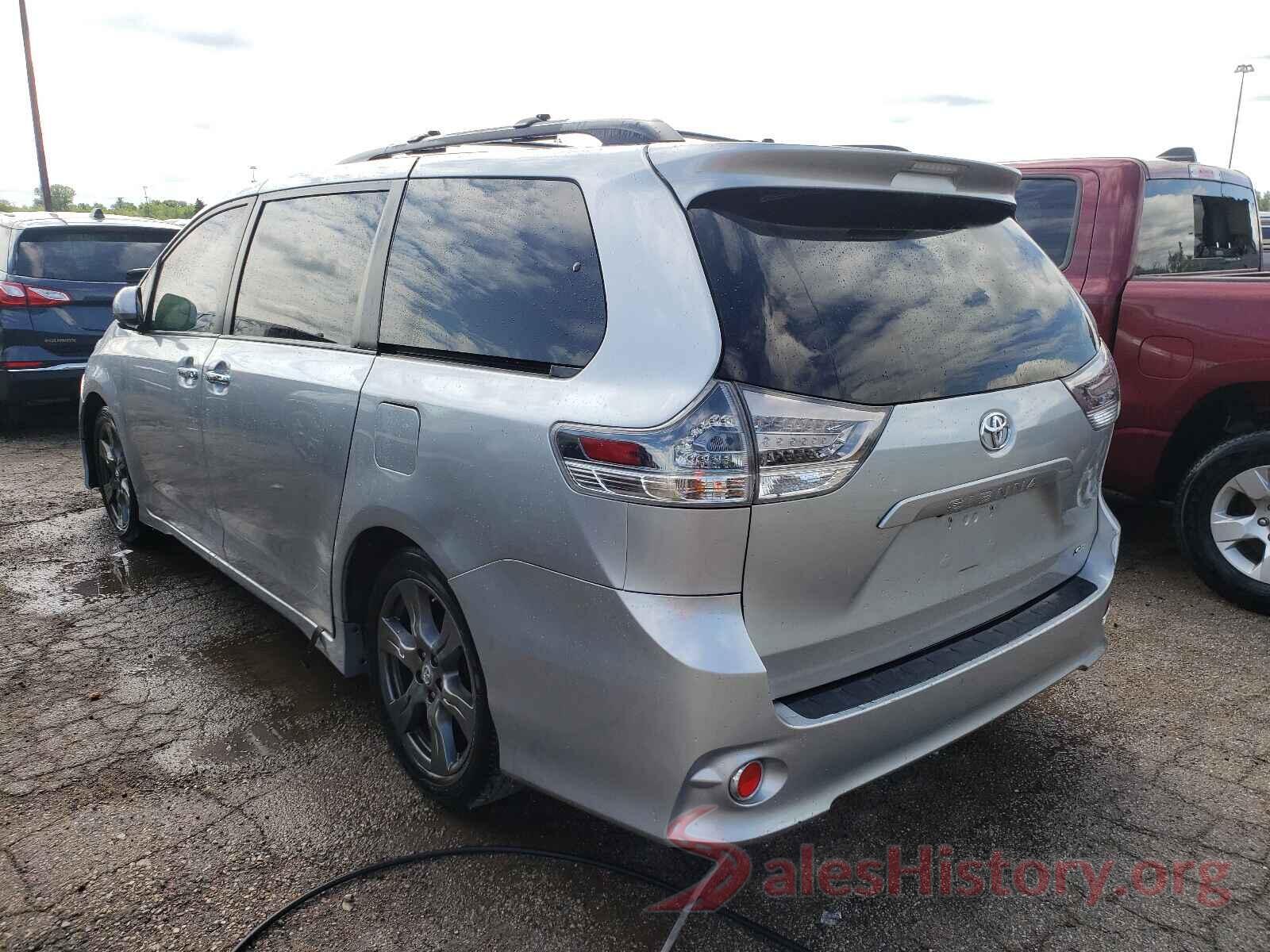 5TDXZ3DC9HS768644 2017 TOYOTA SIENNA